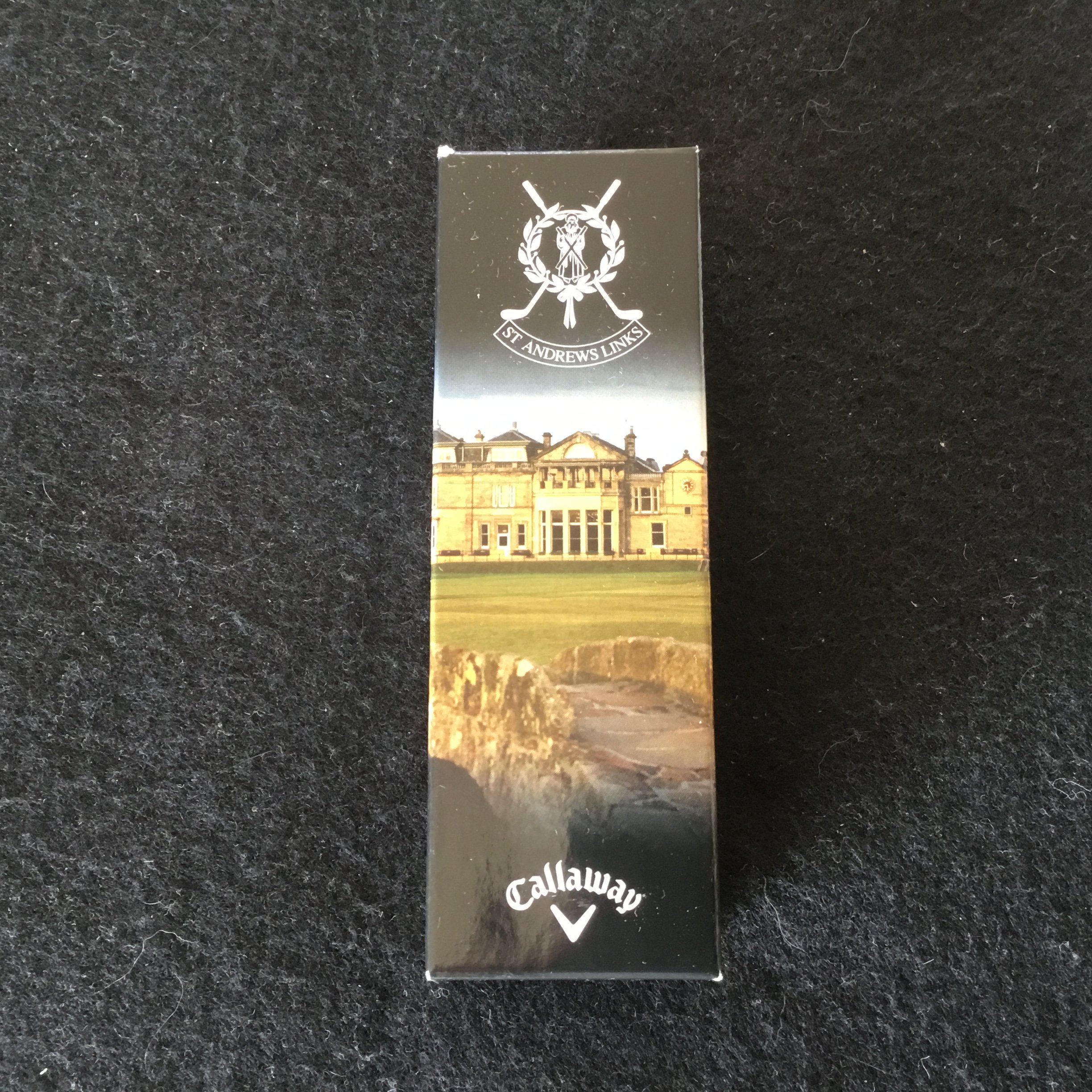 Callaway - St Andrews Links sleeve of logo balls