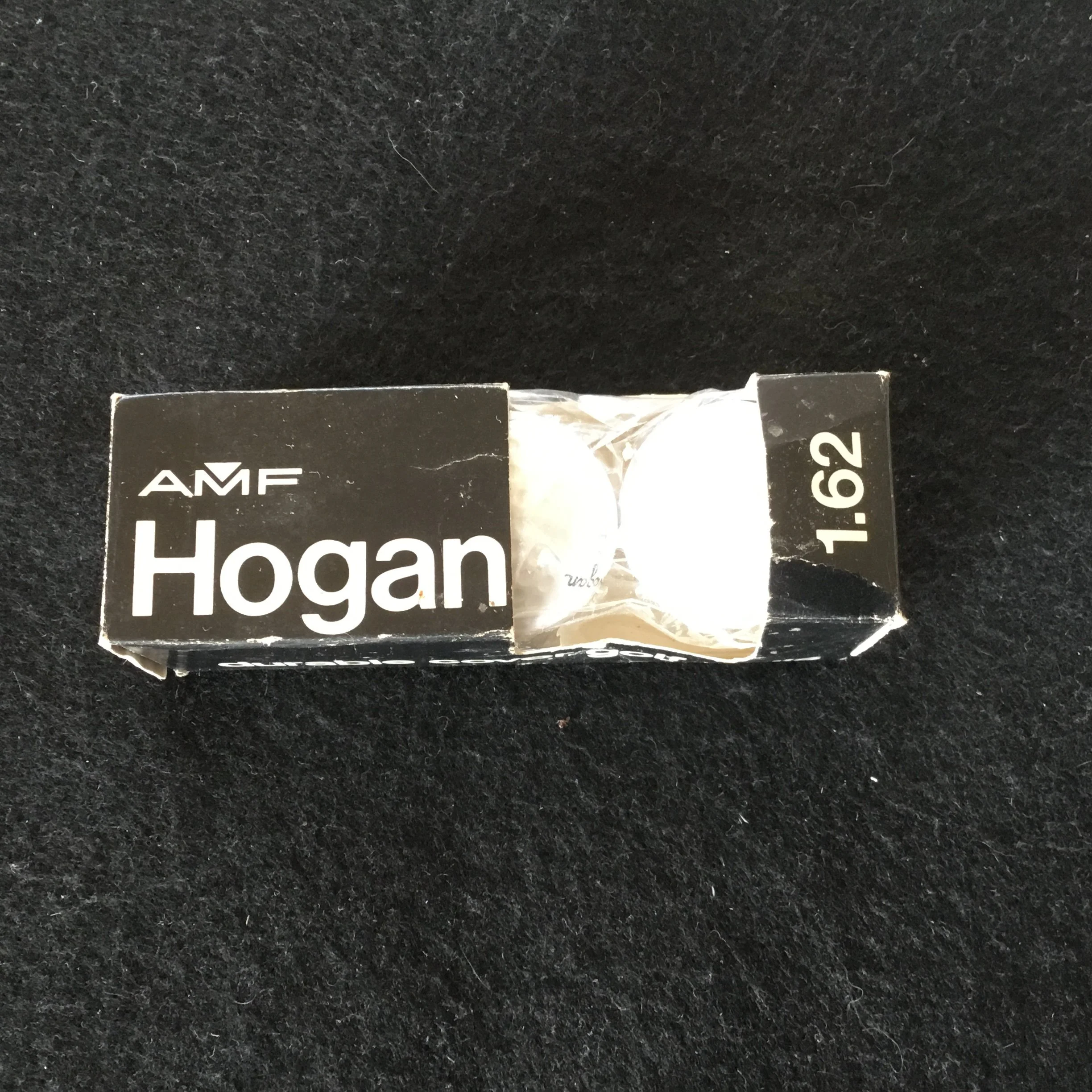 AMF Hogan durable cover sleeve of golf balls - 1.62 small balls