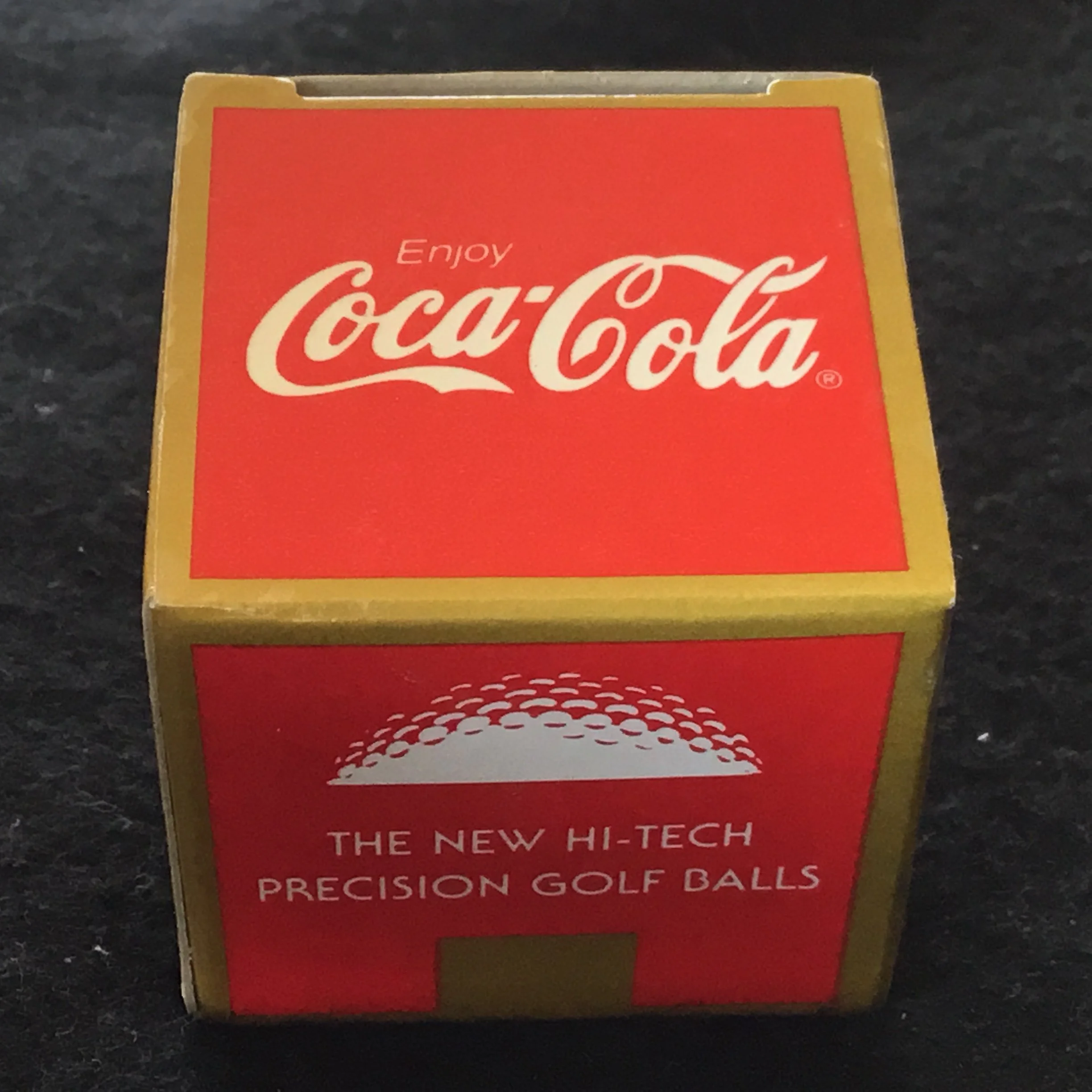 Coca-Cola boxed logo ball