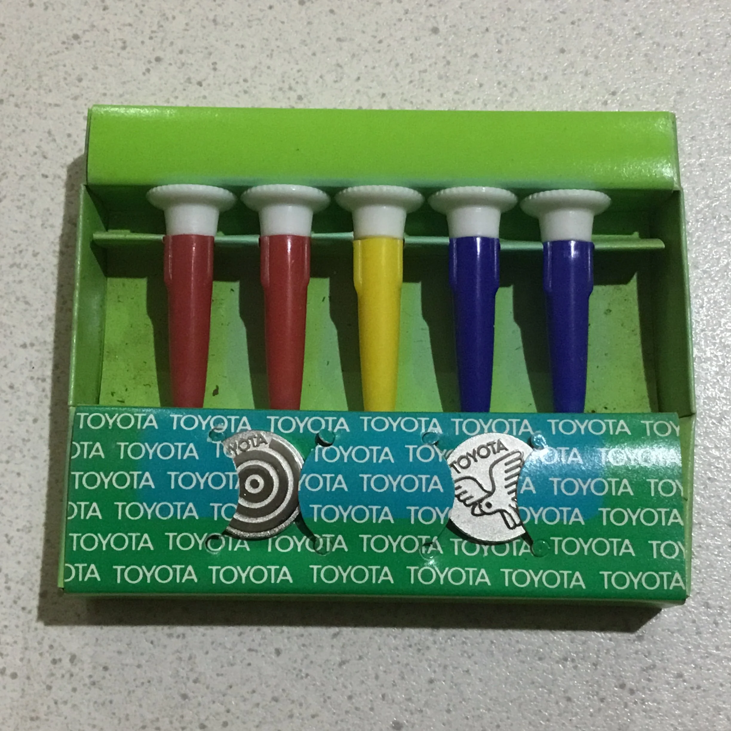 Toyota Promotion Golf Tee Set