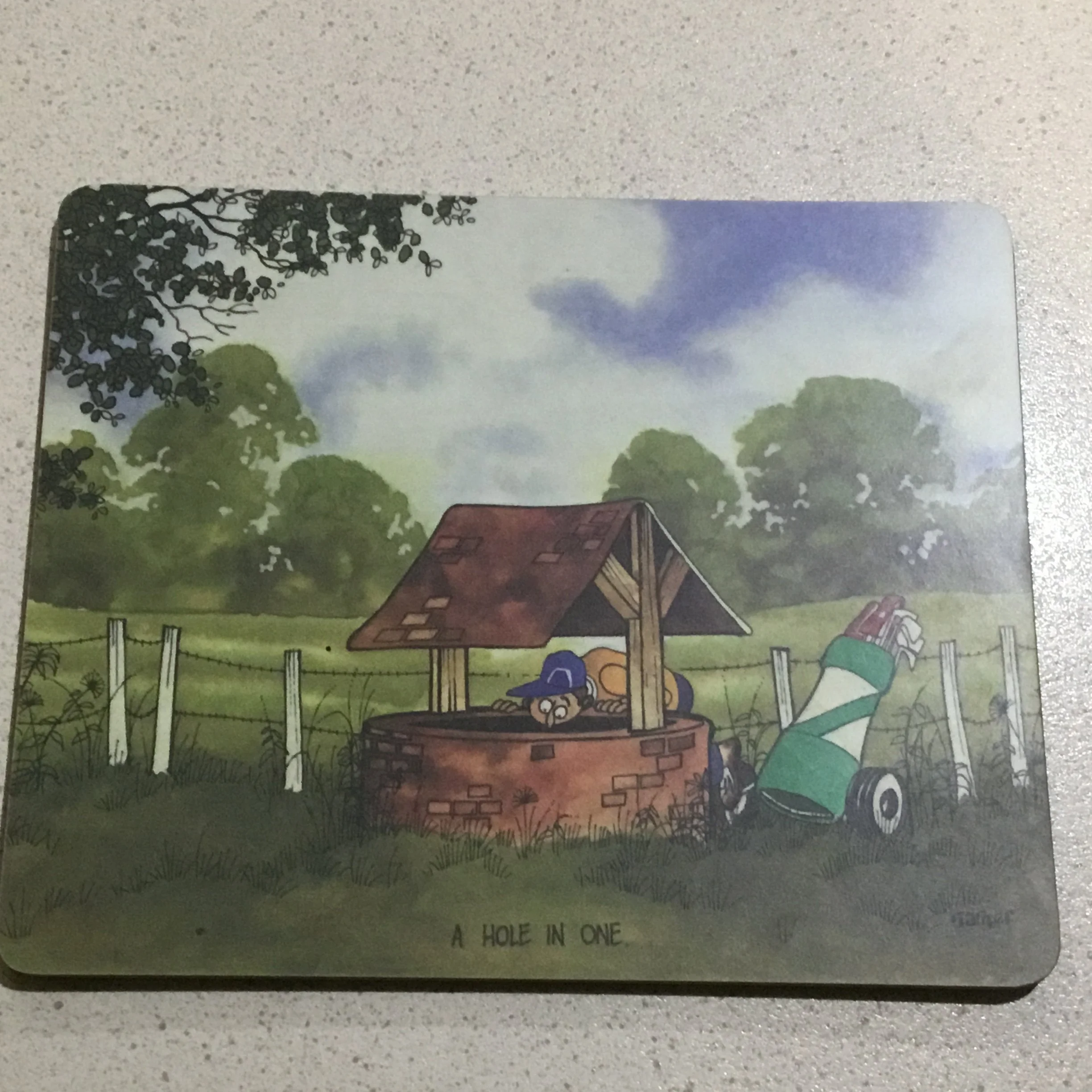 Golf Print Place Mats by Garner - three of four