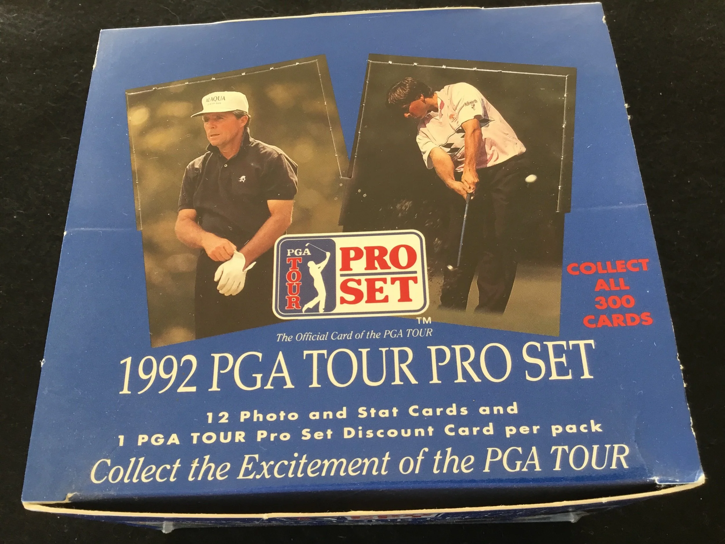 PGA Tour Pro Set of 300 Cards - 1992