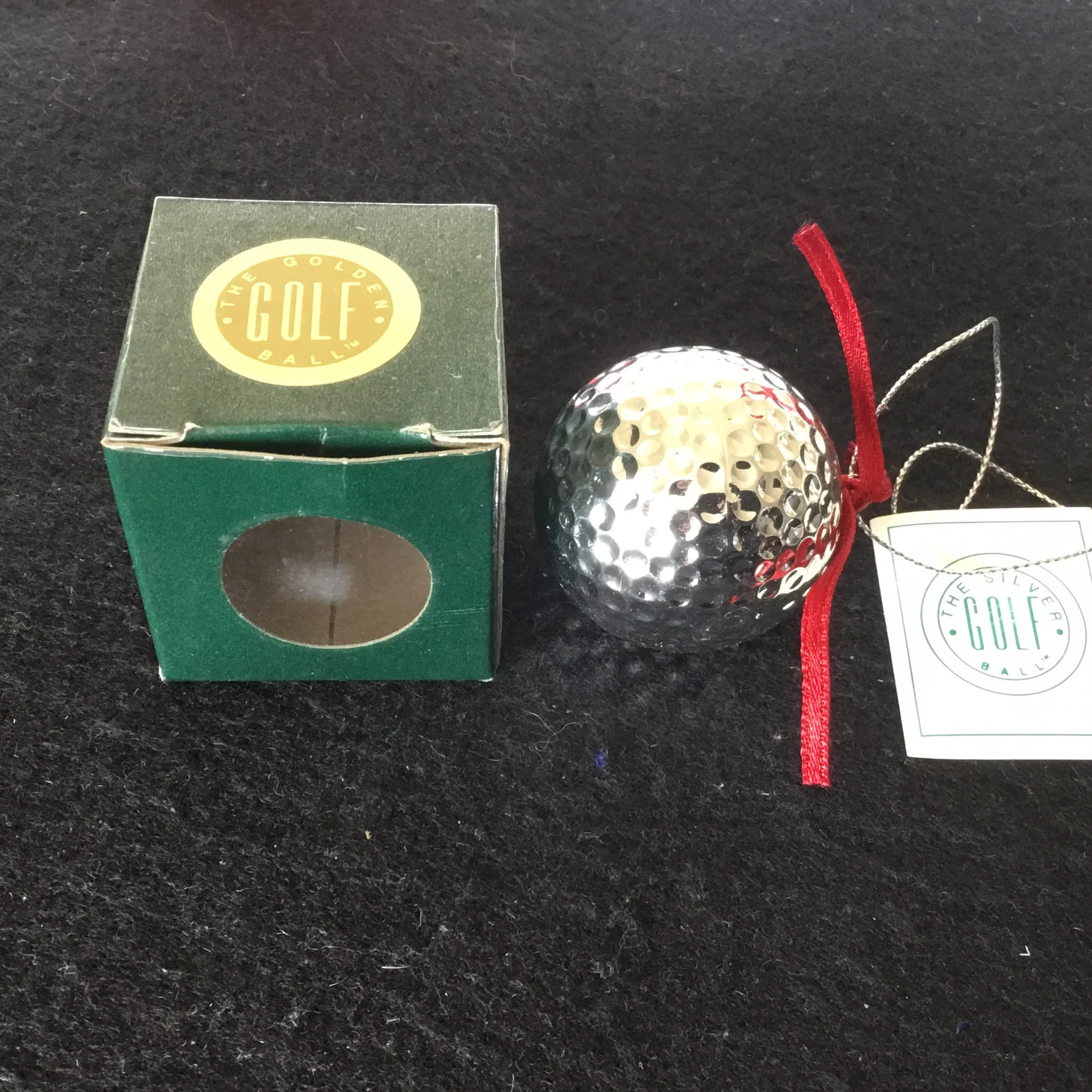 The Silver Golf Ball boxed