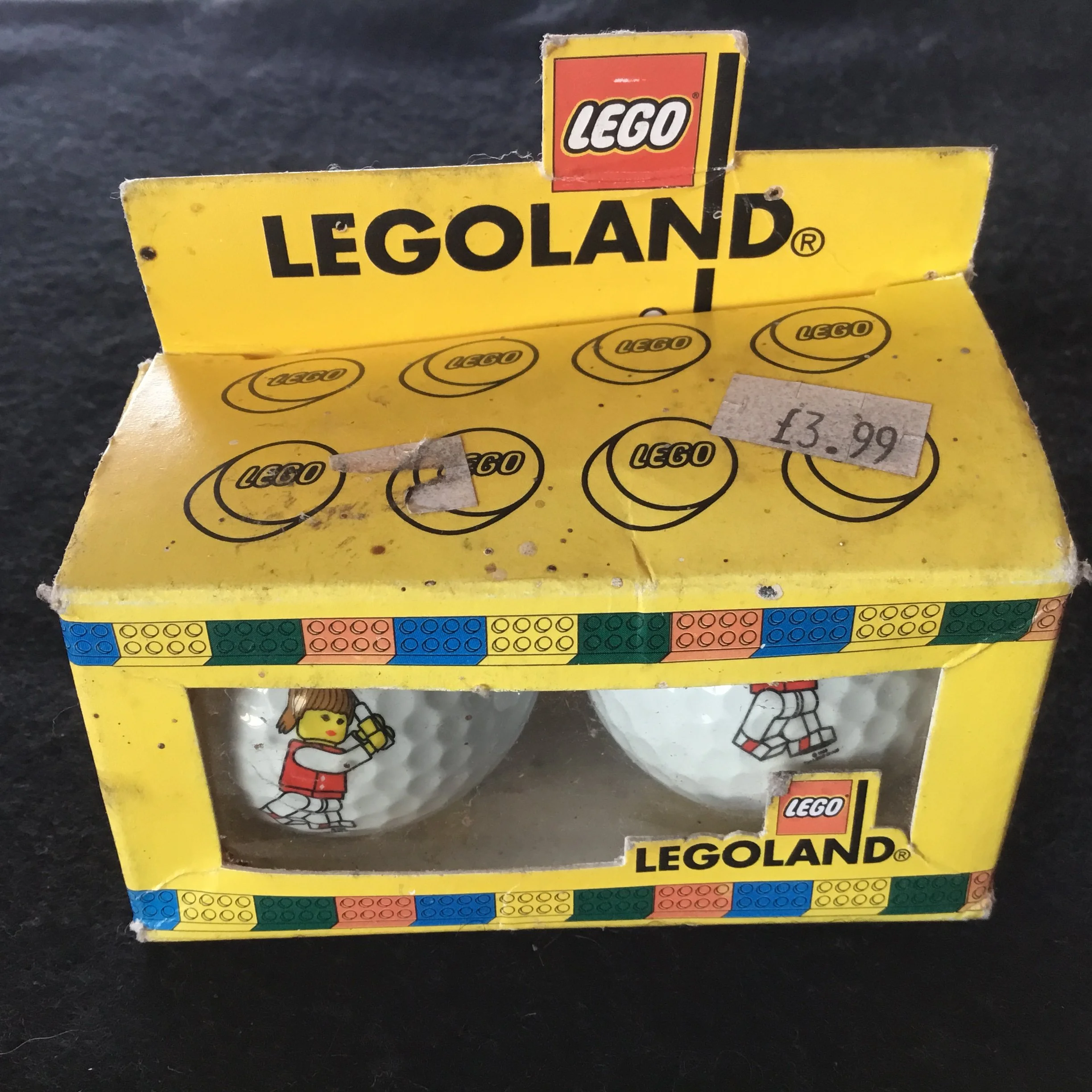 Legoland two ball logo box
