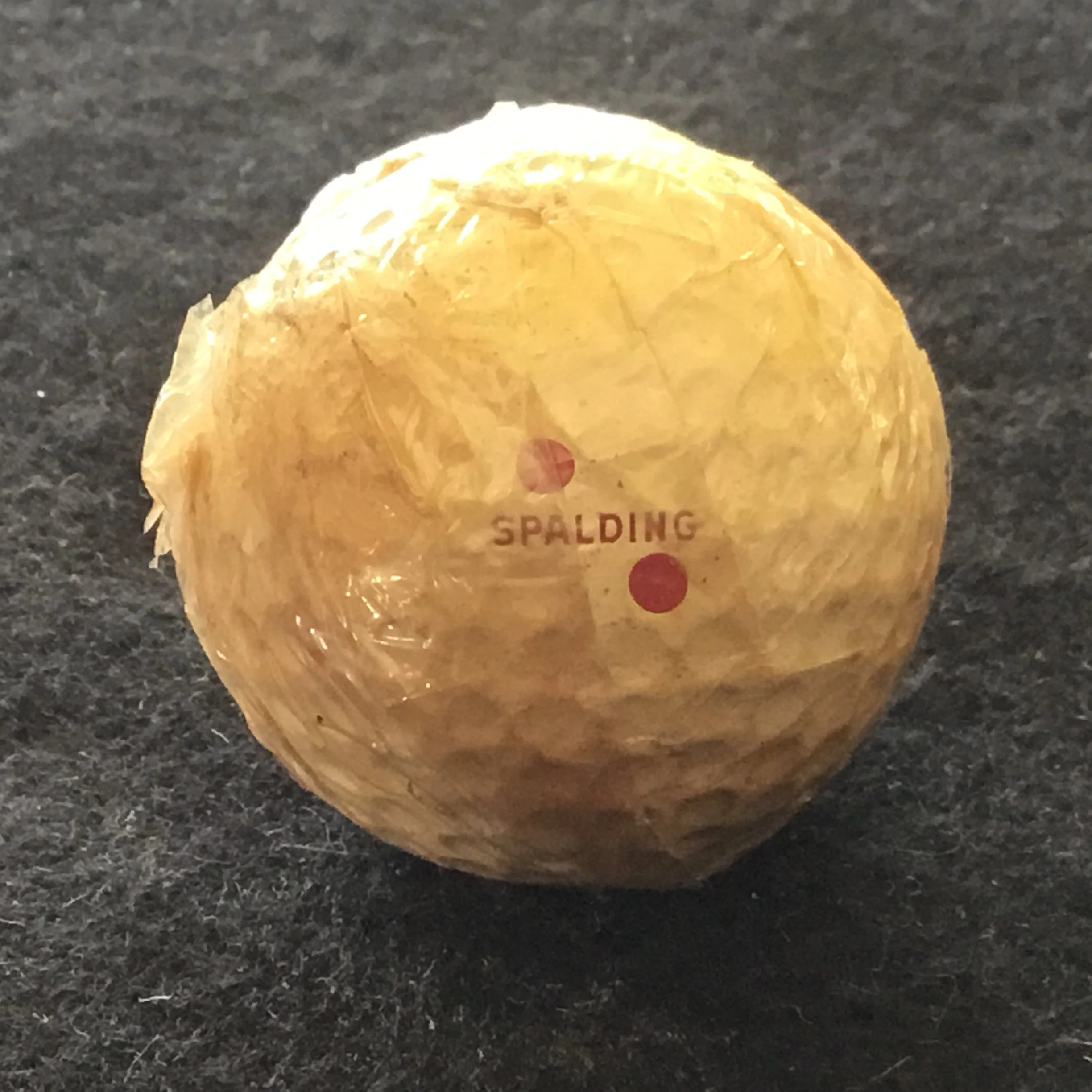 Spalding Top Flite Double Dot wrapped ball