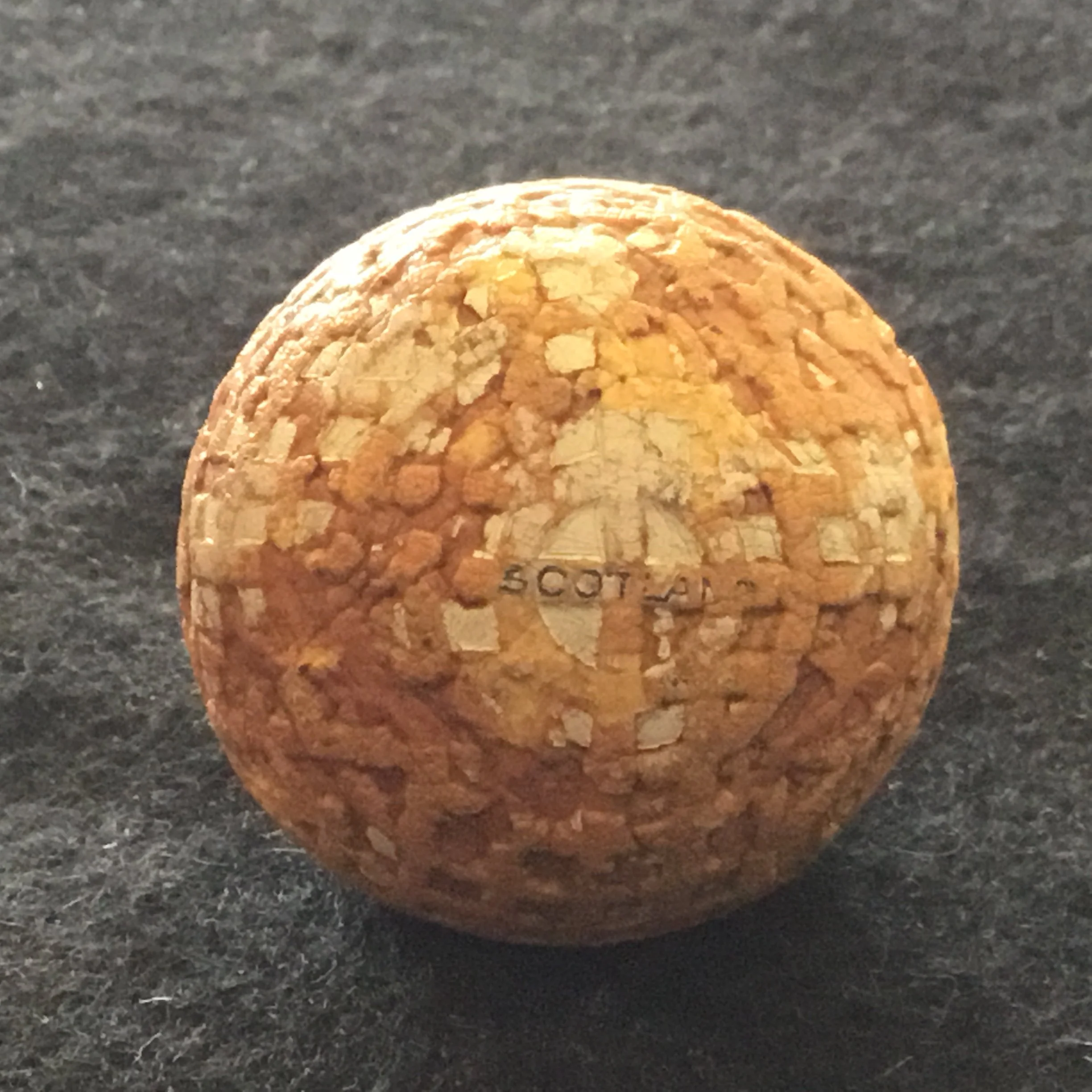 Scotland Square Mesh Gutta Percha Ball