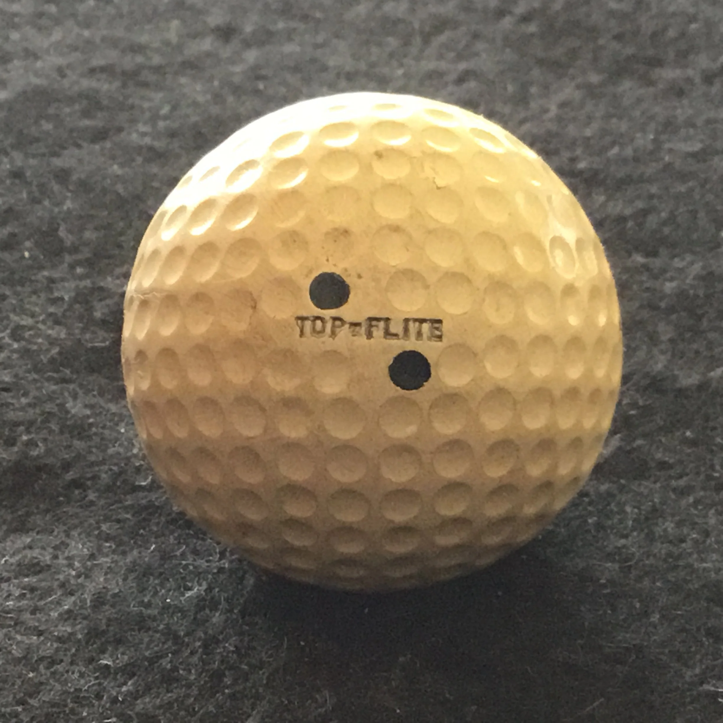 Spalding Top Flite Black Double Dot Ball