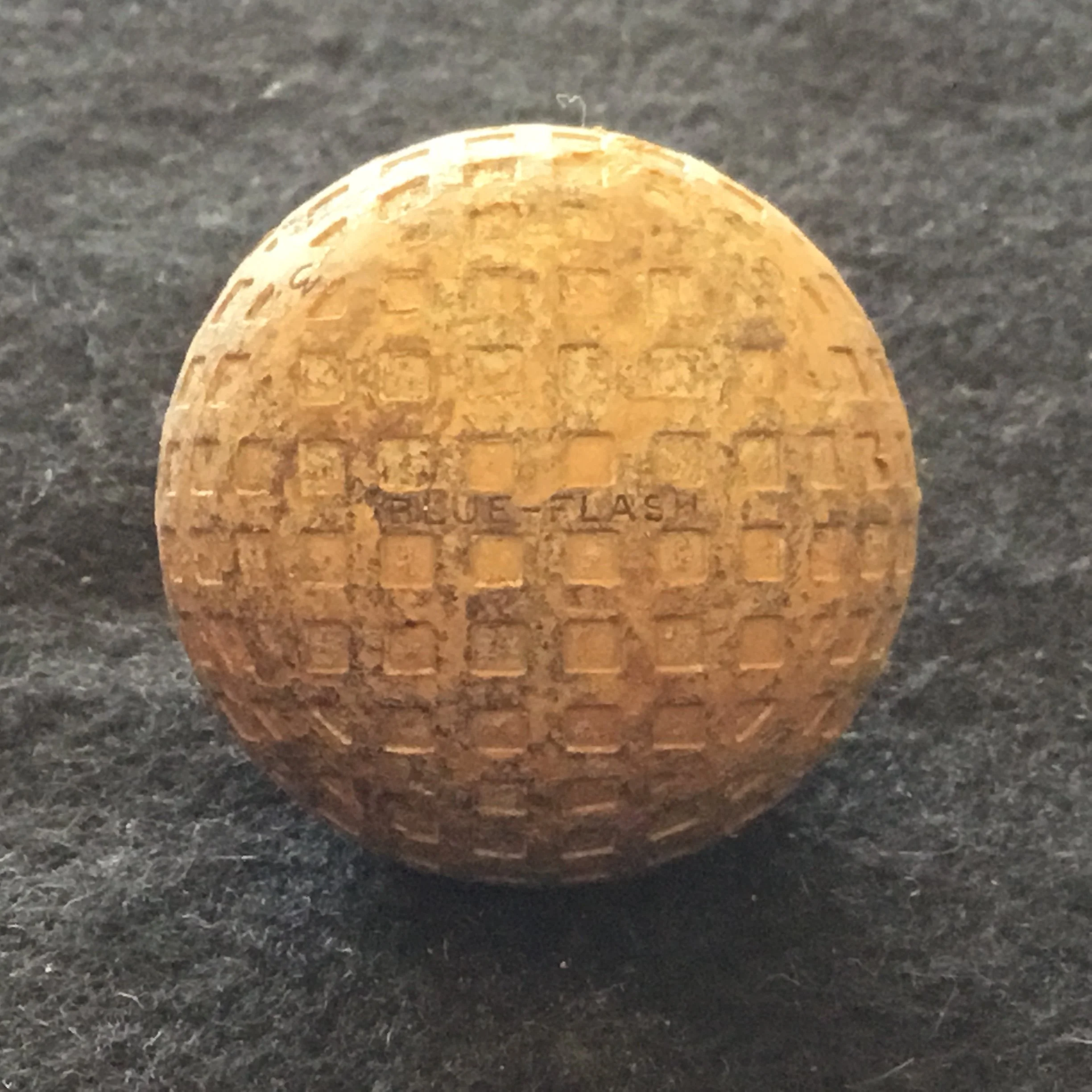 Blue Flash Square Mesh Gutta Percha Ball