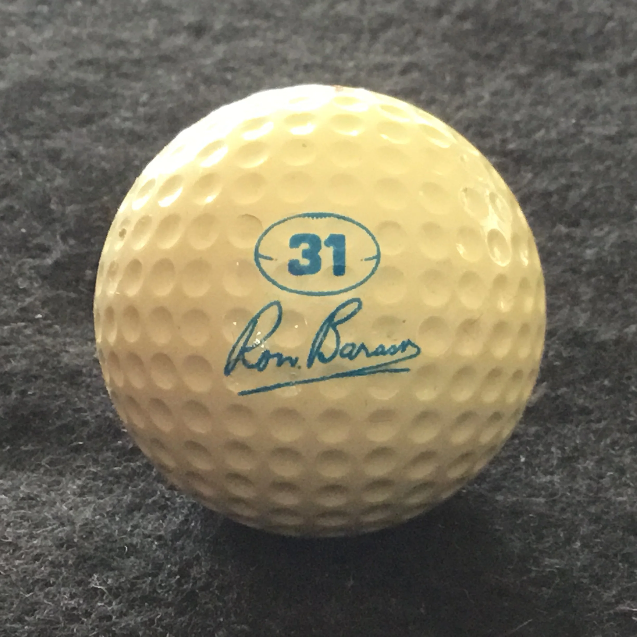 Ron Barassi no.31 Autograph Signature Golf Ball