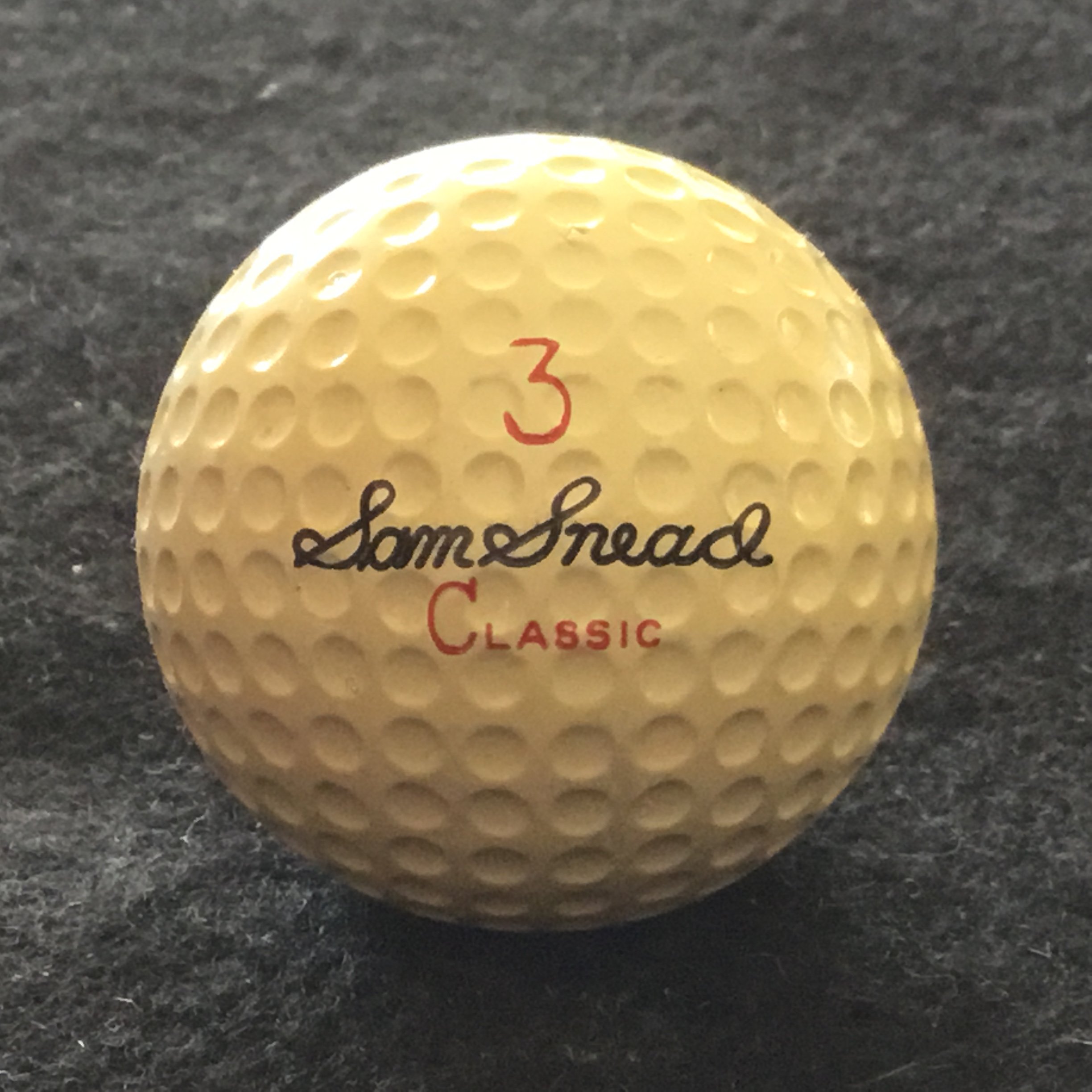 Sam Snead - Wilson Classic Ball