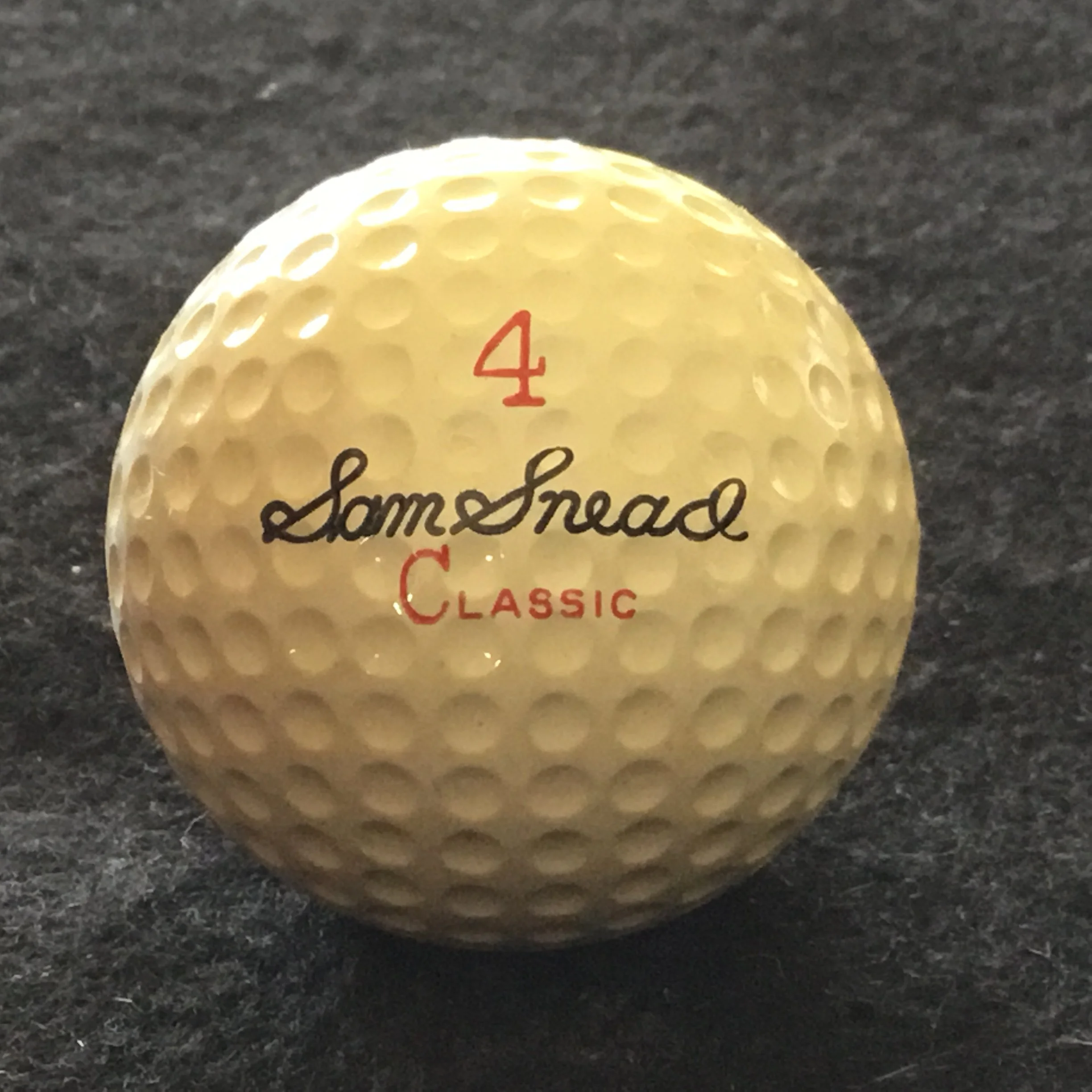 Sam Snead - Wilson Classic Ball