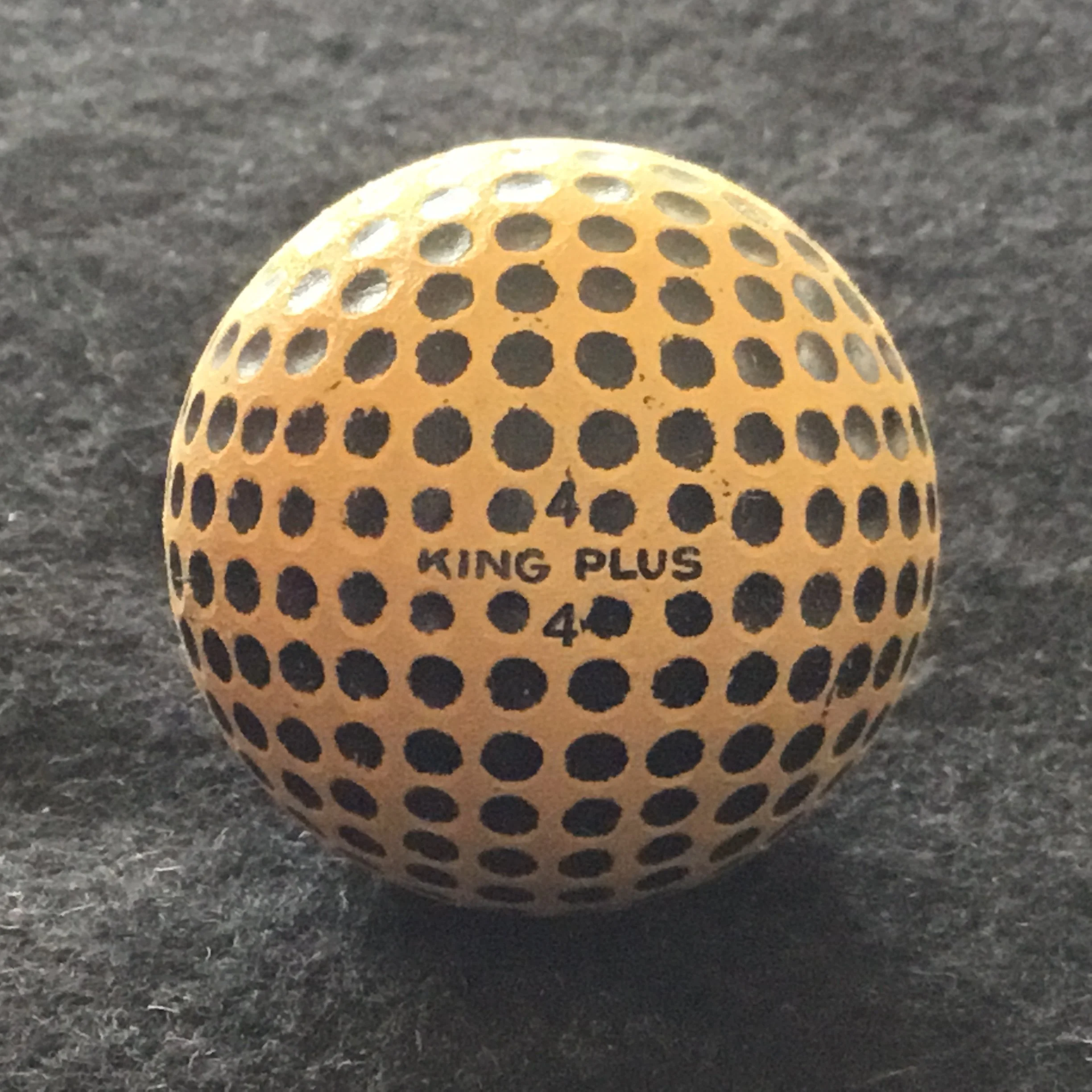 King Plus Dimple Gutta Percha reconditioned pond ball