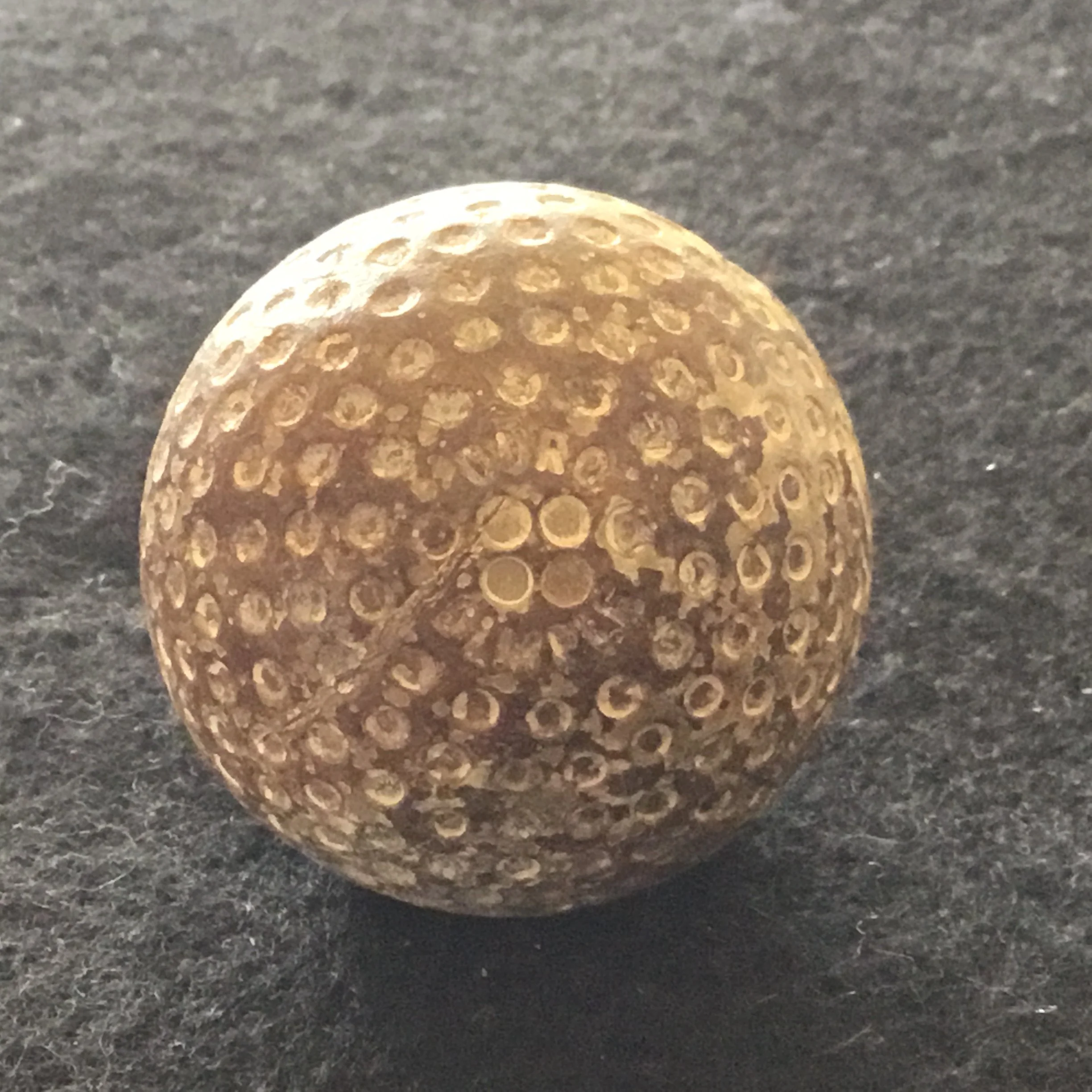 Douro Dimple Gutta Percha Golf Ball