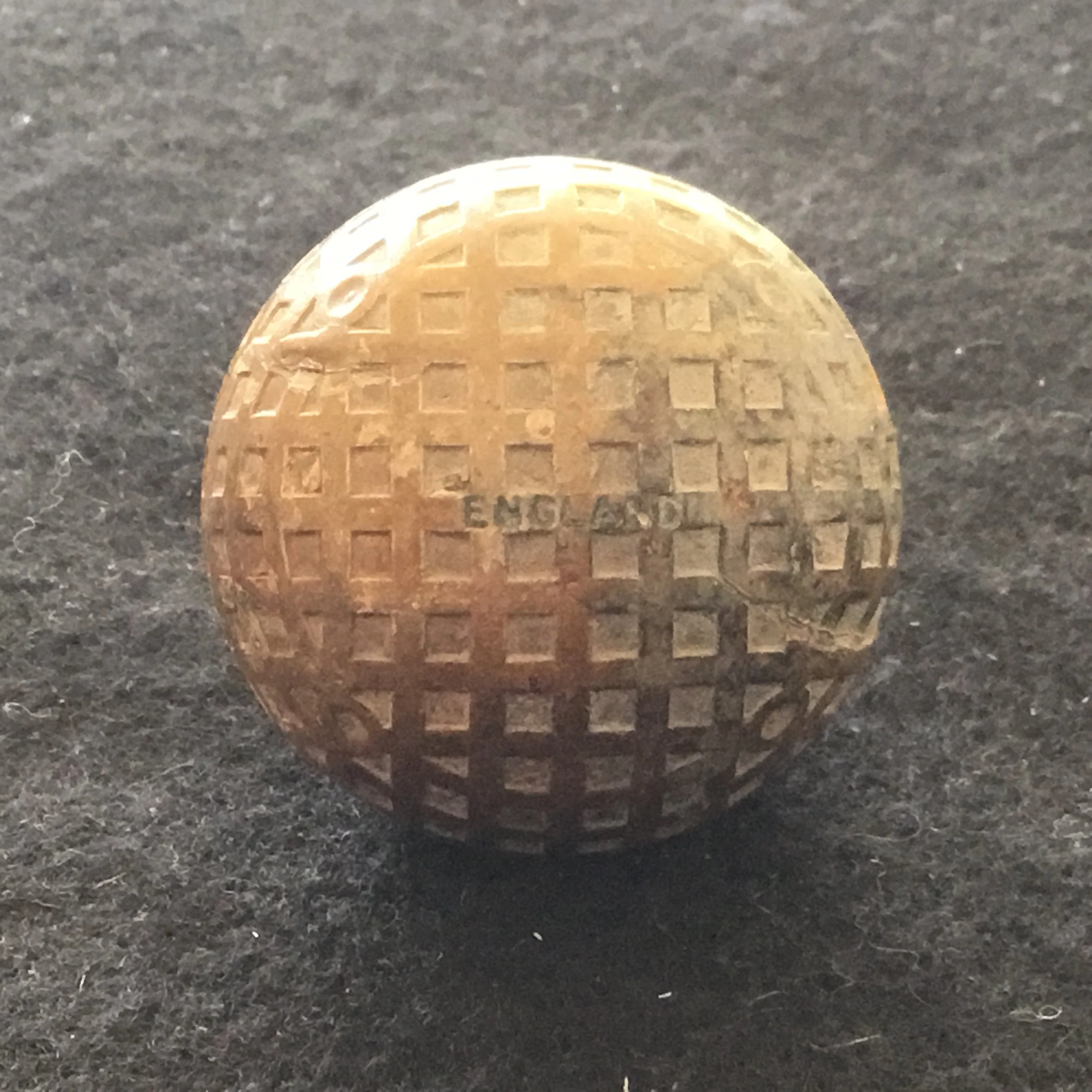 OBU - England - Square Mesh Gutta Percha Ball