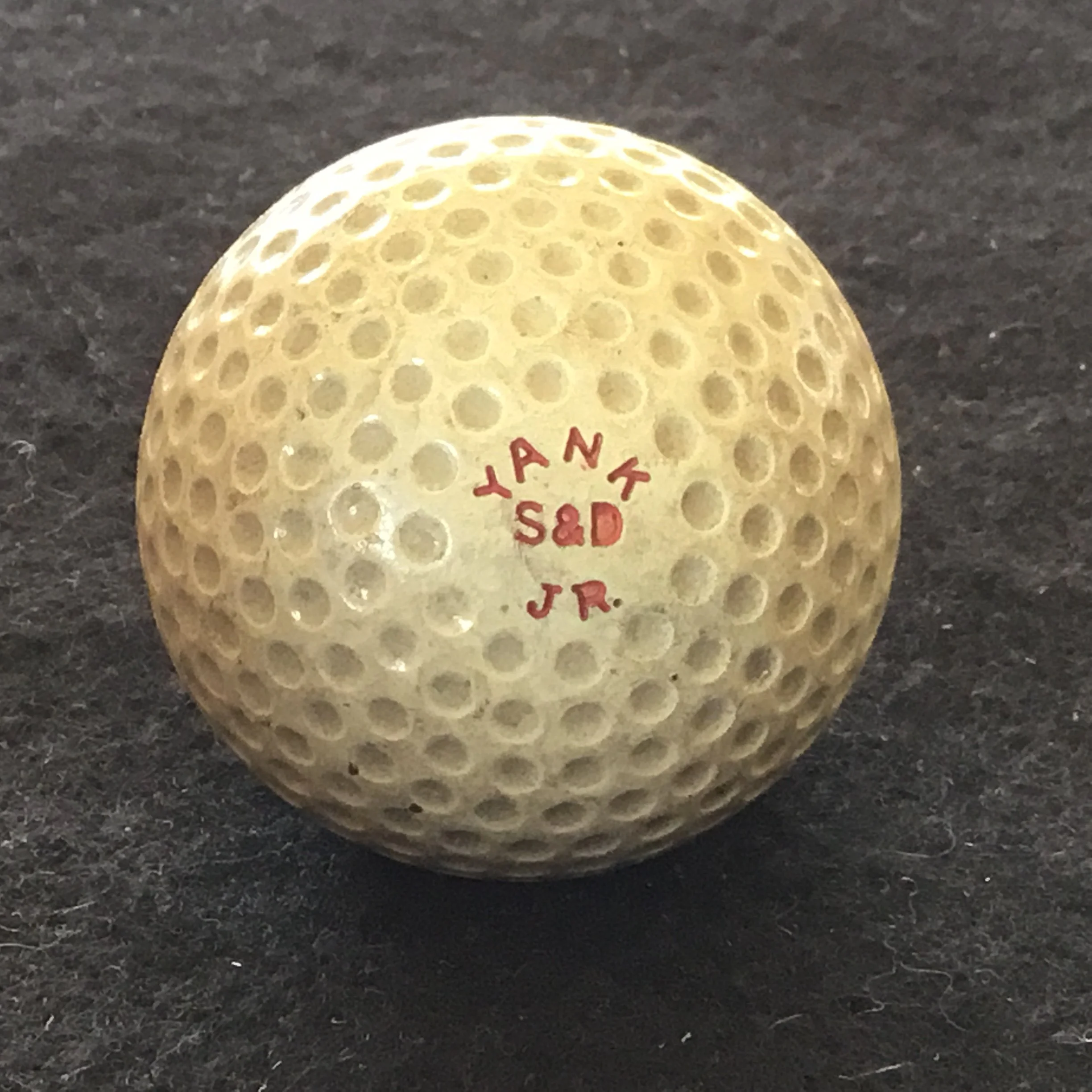 Yank S &amp; D JR. small dimple Gutta Percha Ball