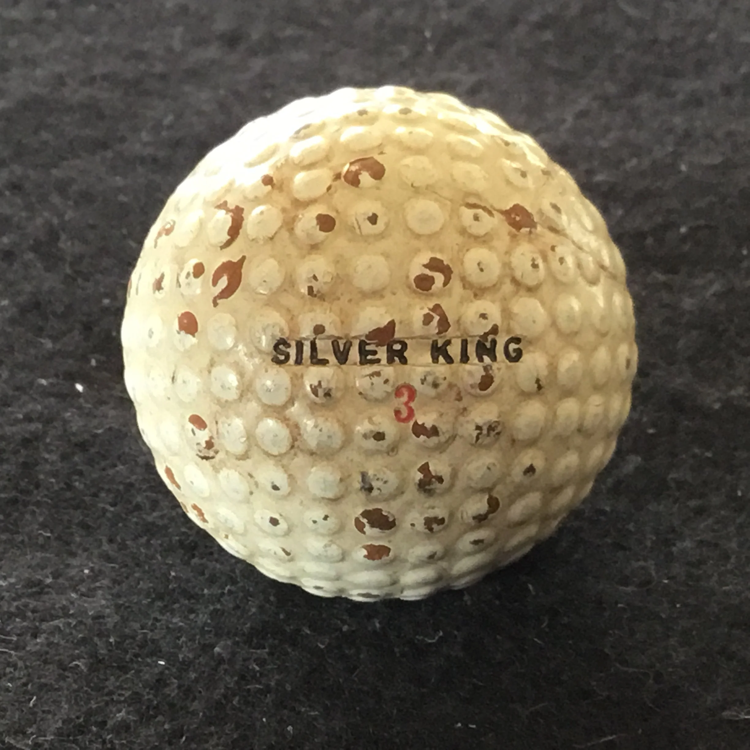 Silver King Bramble Gutta Percha Ball