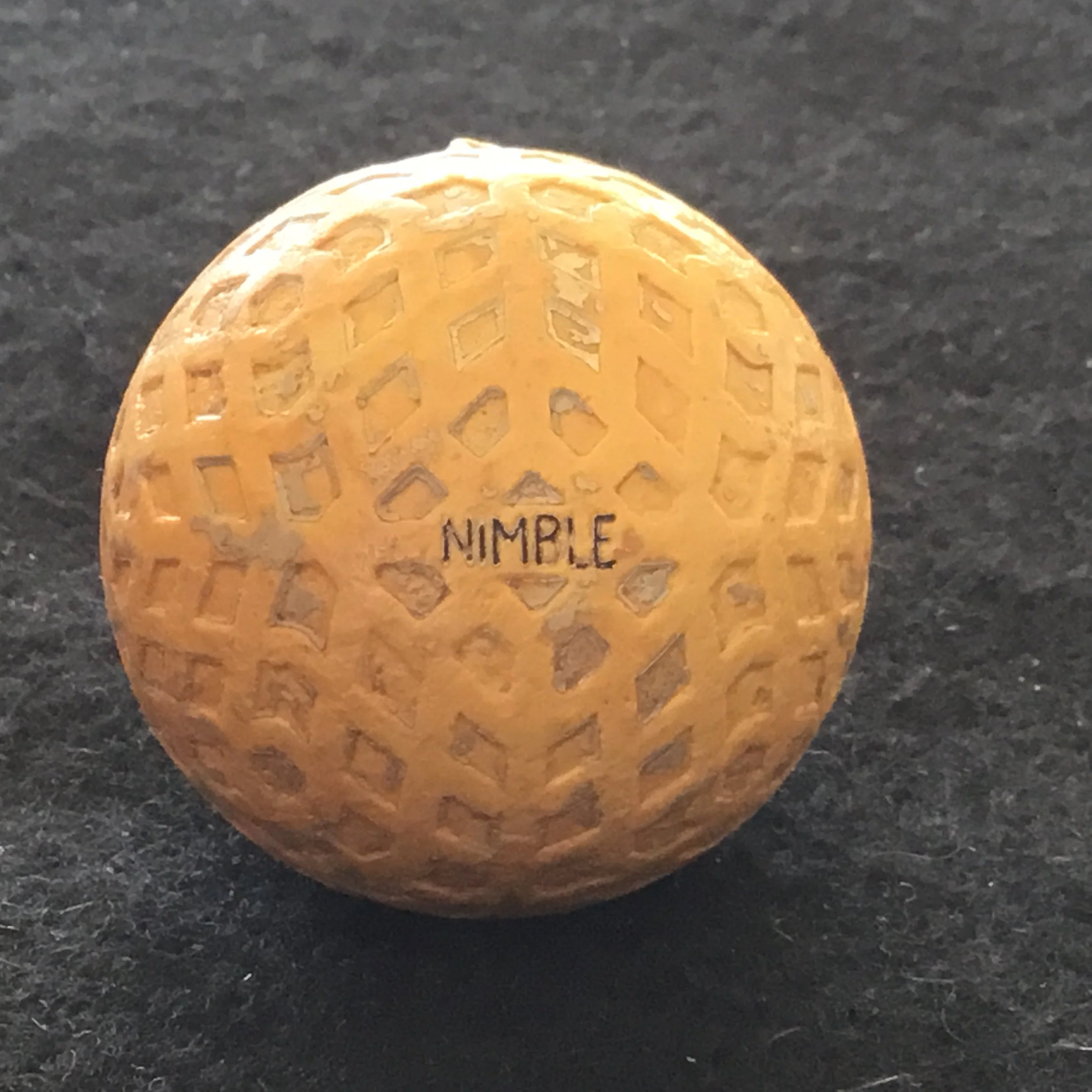 Nimble Diamond and Square Mesh Gutta Percha Ball