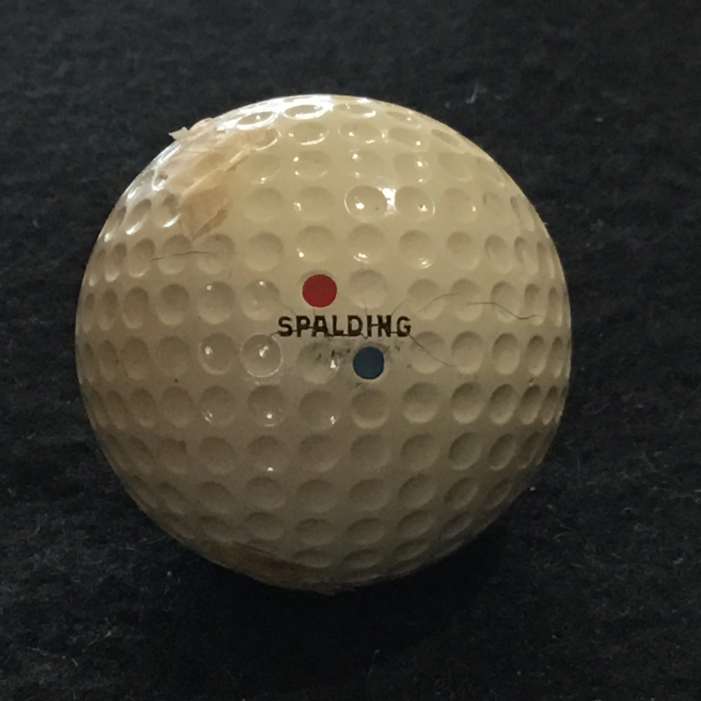 Spalding Kro Flite Red Blue Dot