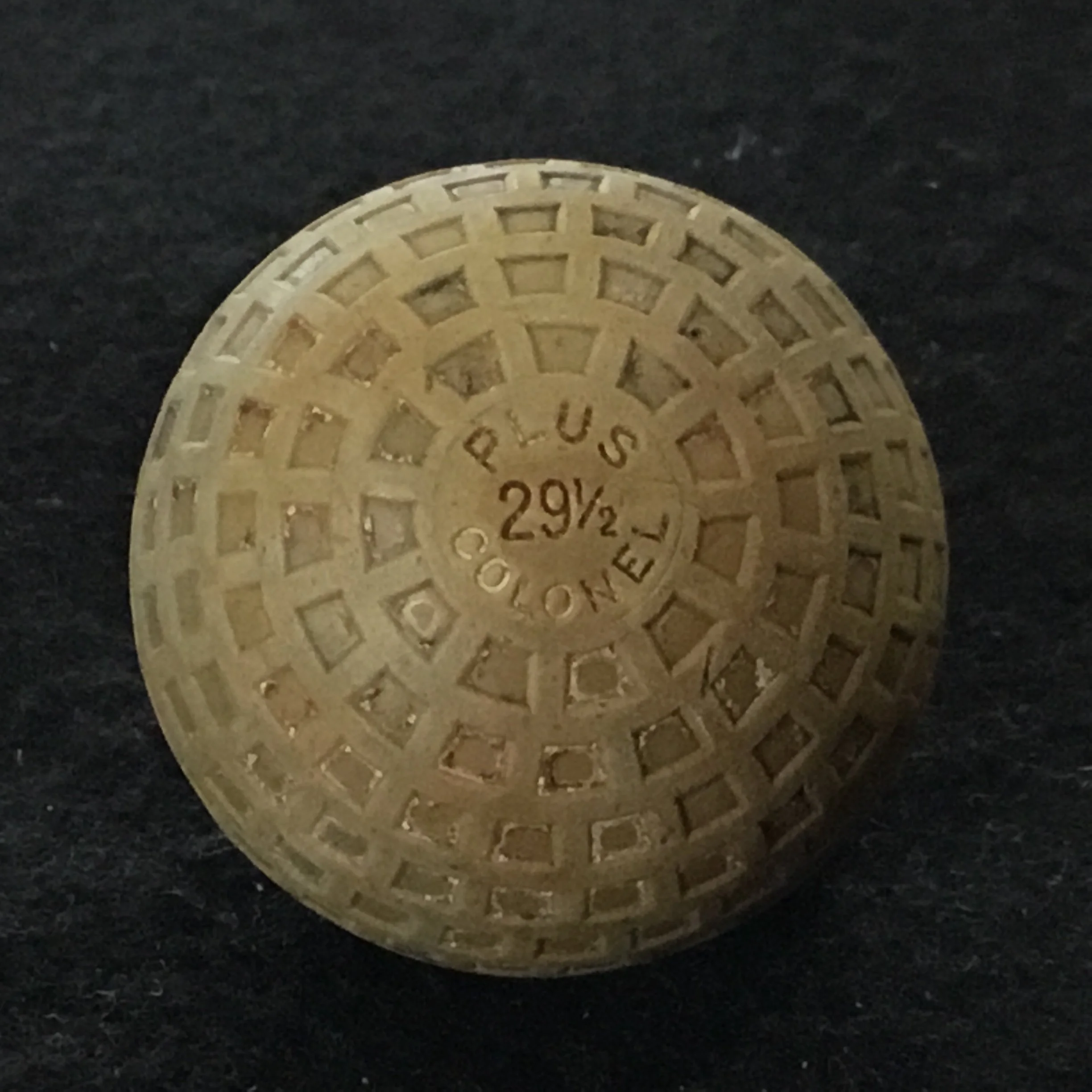 Colonel Plus 291/2 Square Mesh Gutta Percha Ball