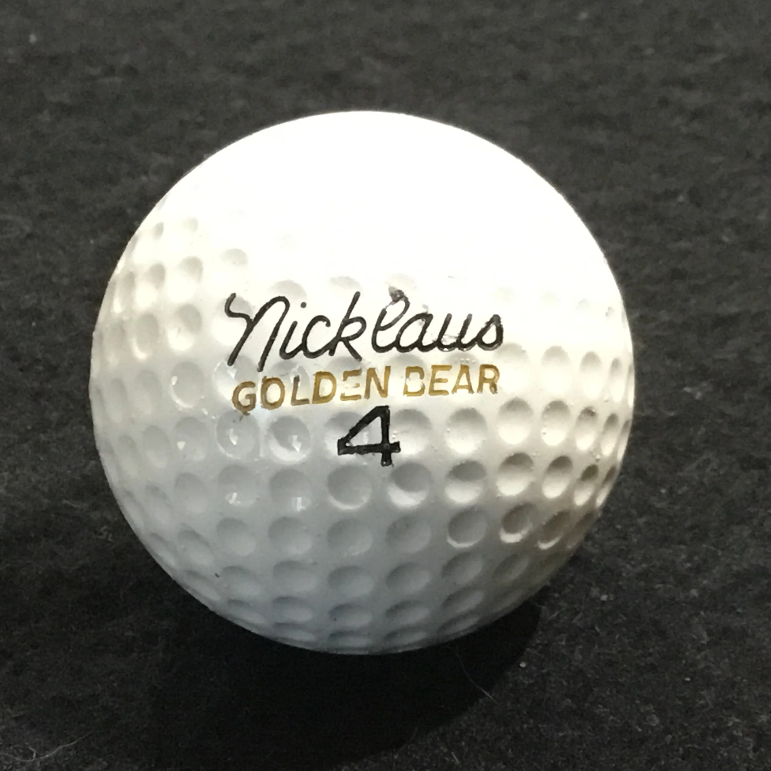 Jack Nicklaus - Nicklaus Golden Bear- MacGregor ball
