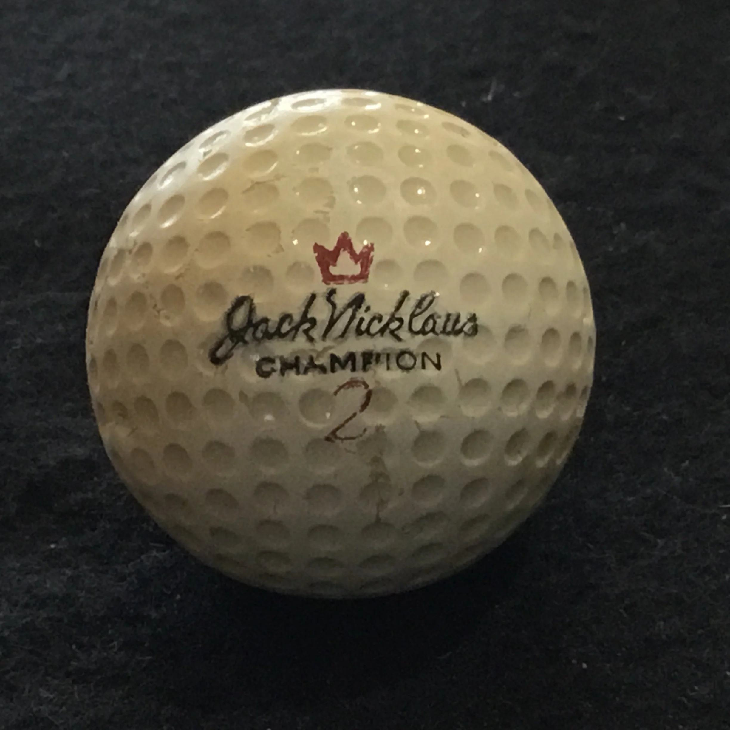 Jack Nicklaus - Champion - MacGregor ball