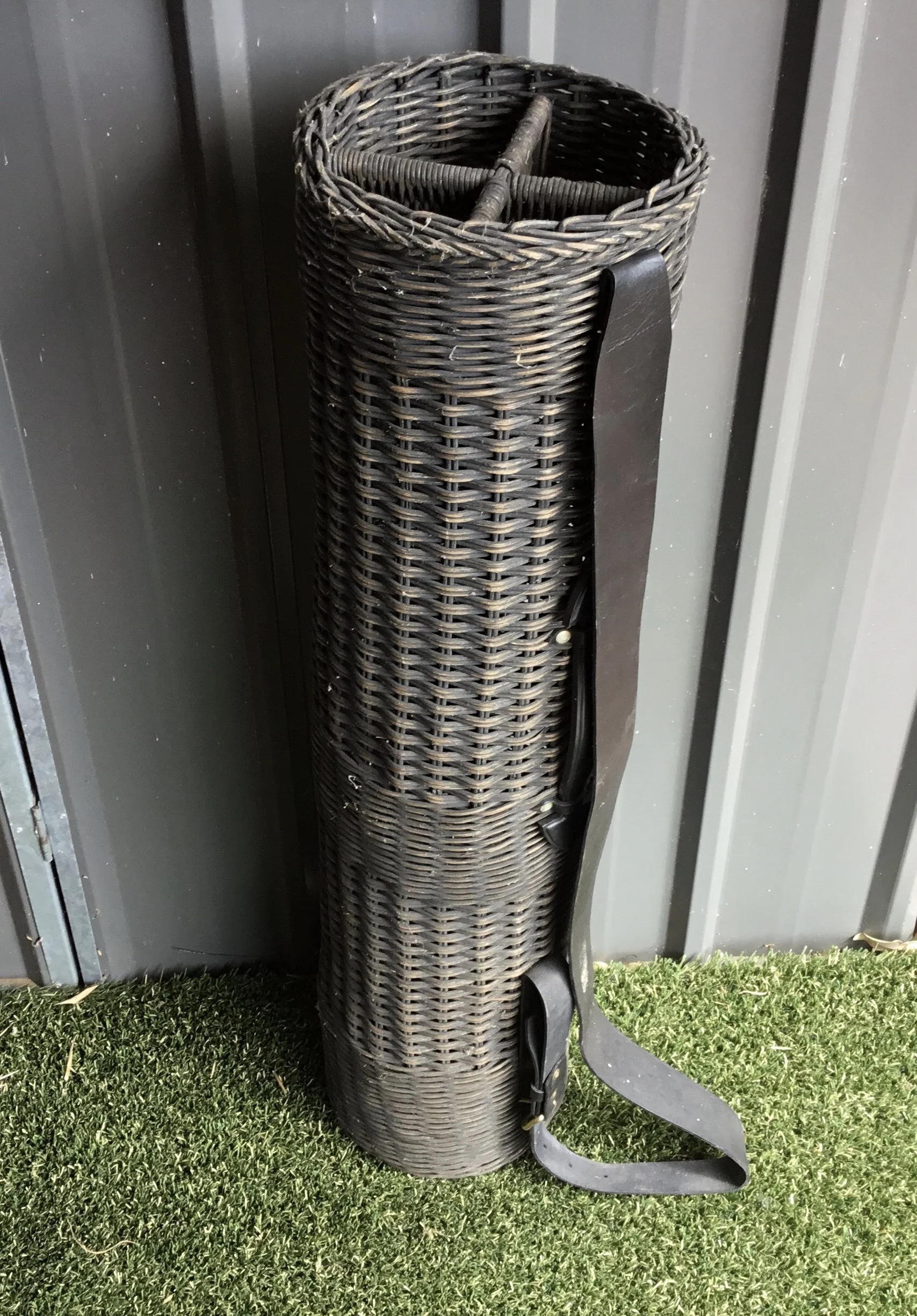 Antique Golf Bag - Wicker