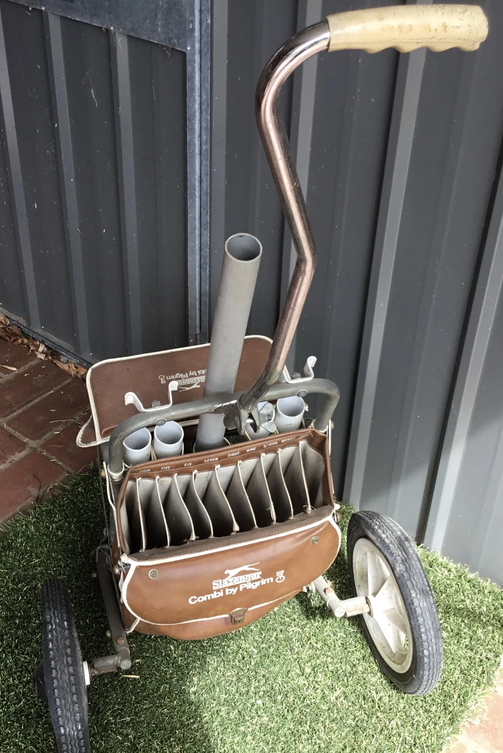 Antique Golf Bag-Buggy Slazenger Combi by Pilgrim