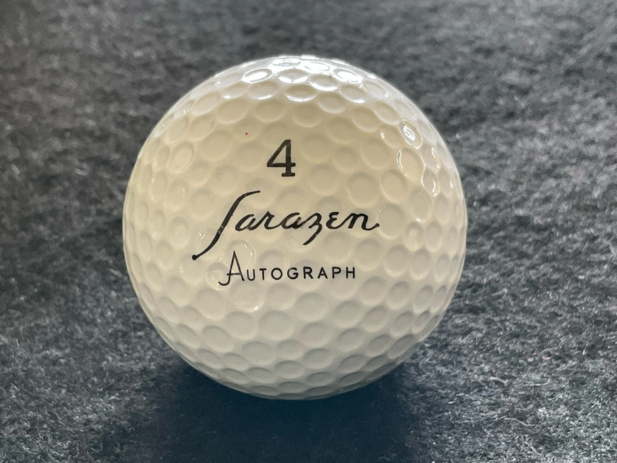 Sarazen - Autograph