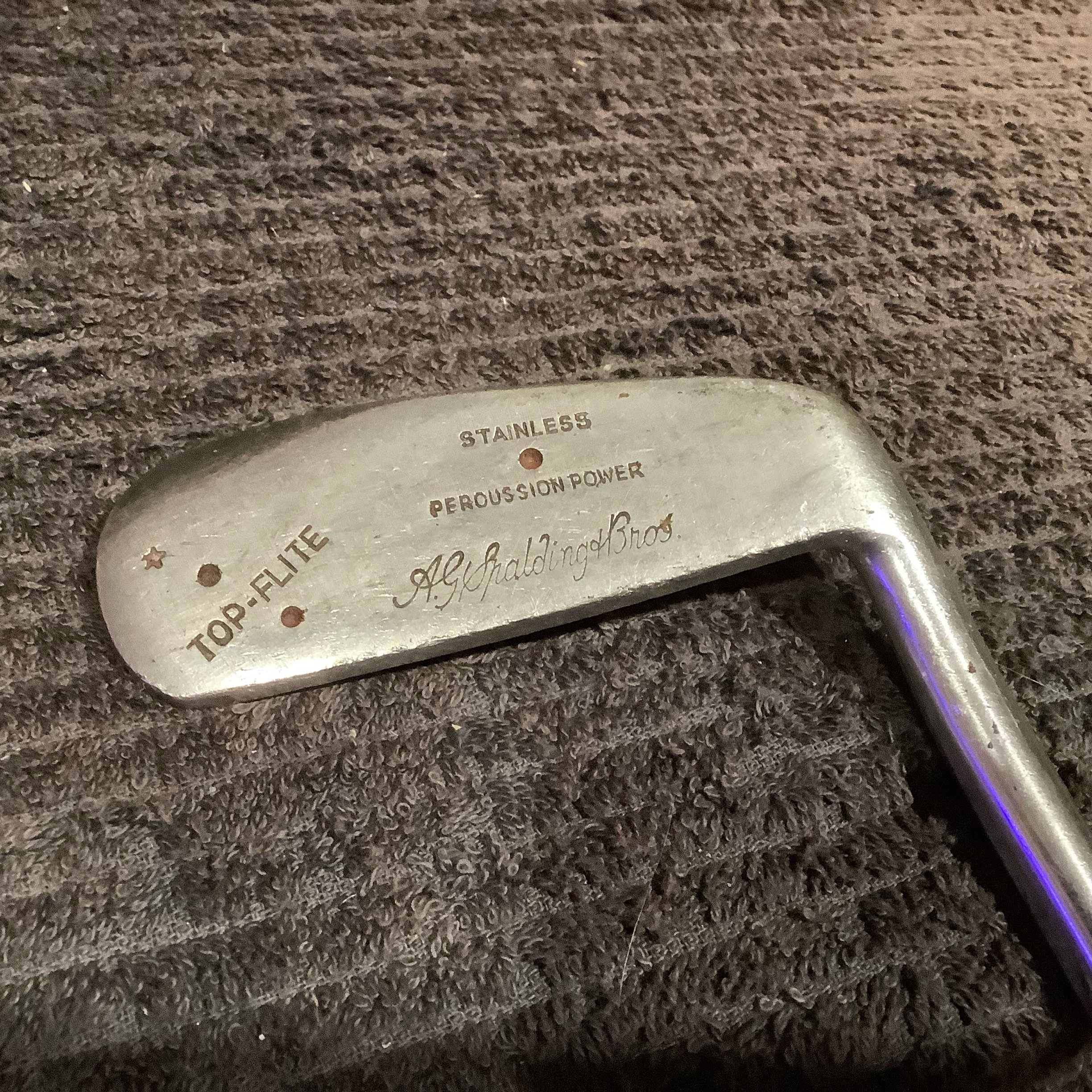 Putter - A G Spalding Bros. Top-Flite