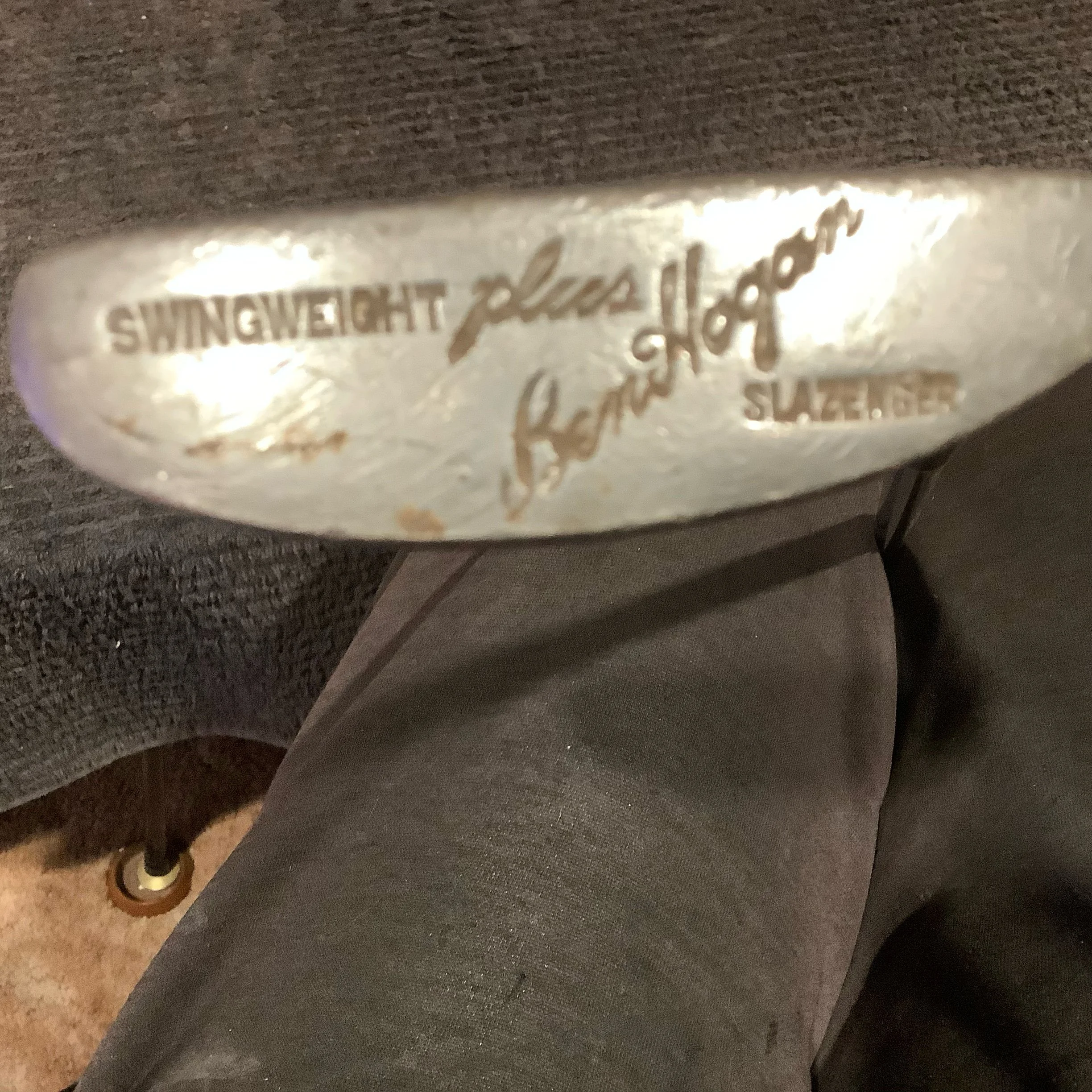 Putter - Slazenger Ben Hogan Autographed 