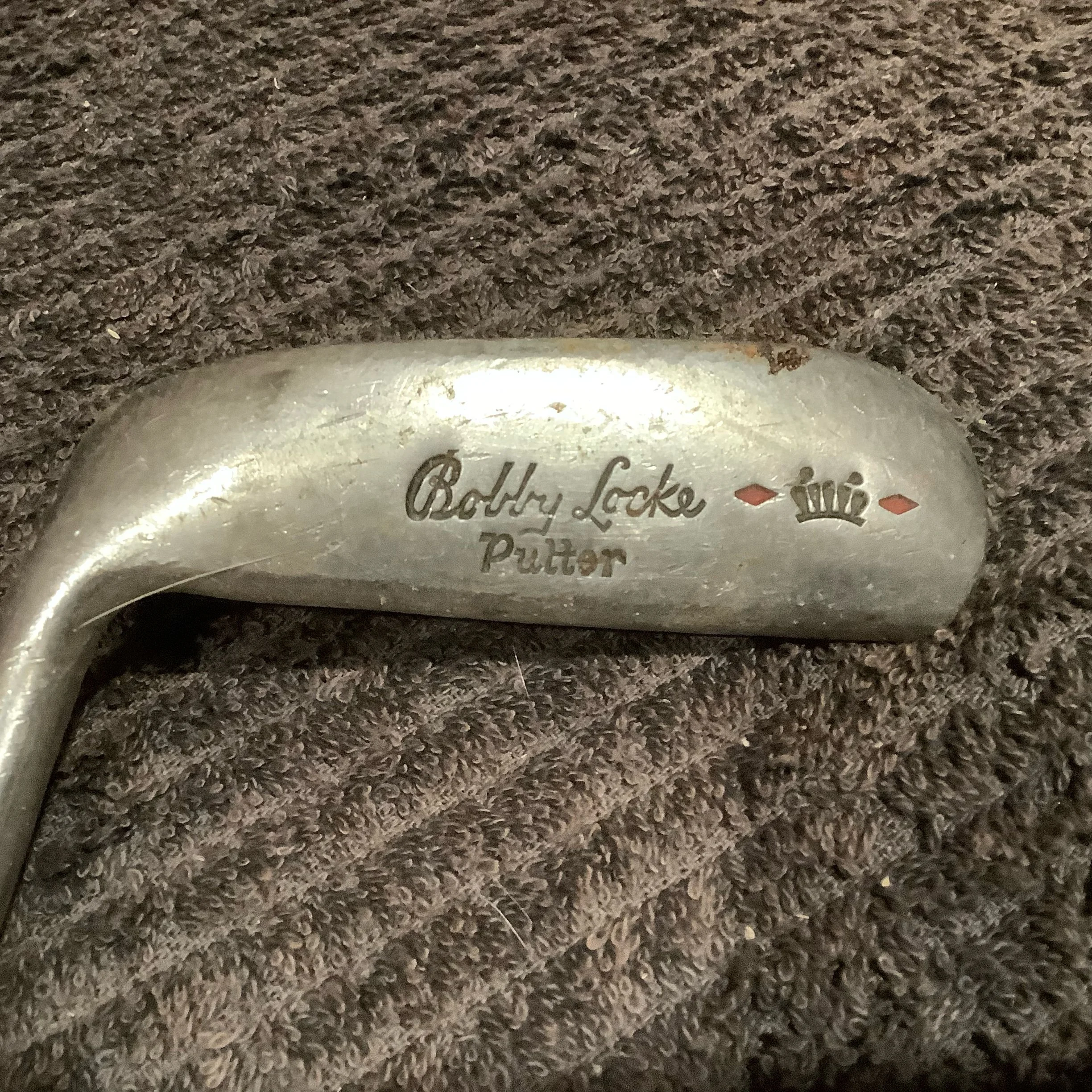 Putter - Slazengers Bobby Locke Autographed L/H