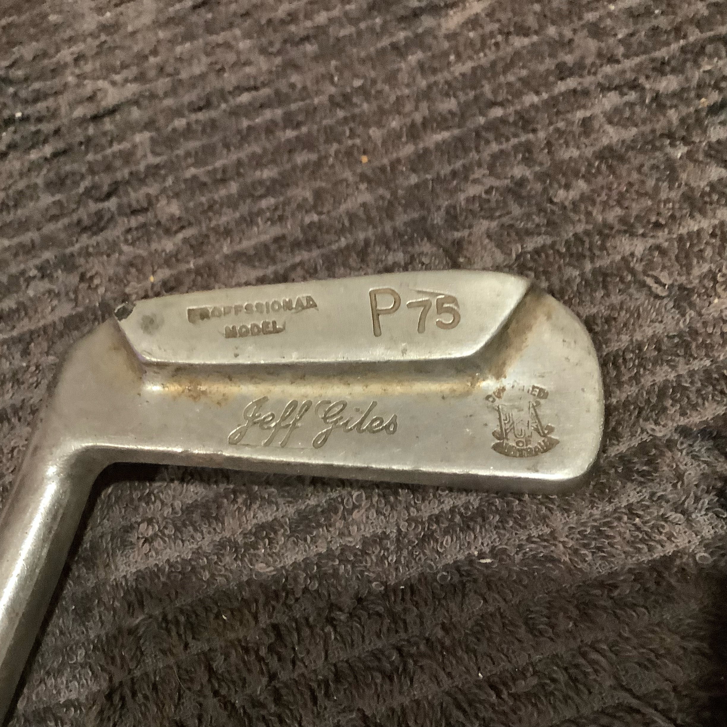 Putter - PGA P75 Jeff Giles Autographed L/H