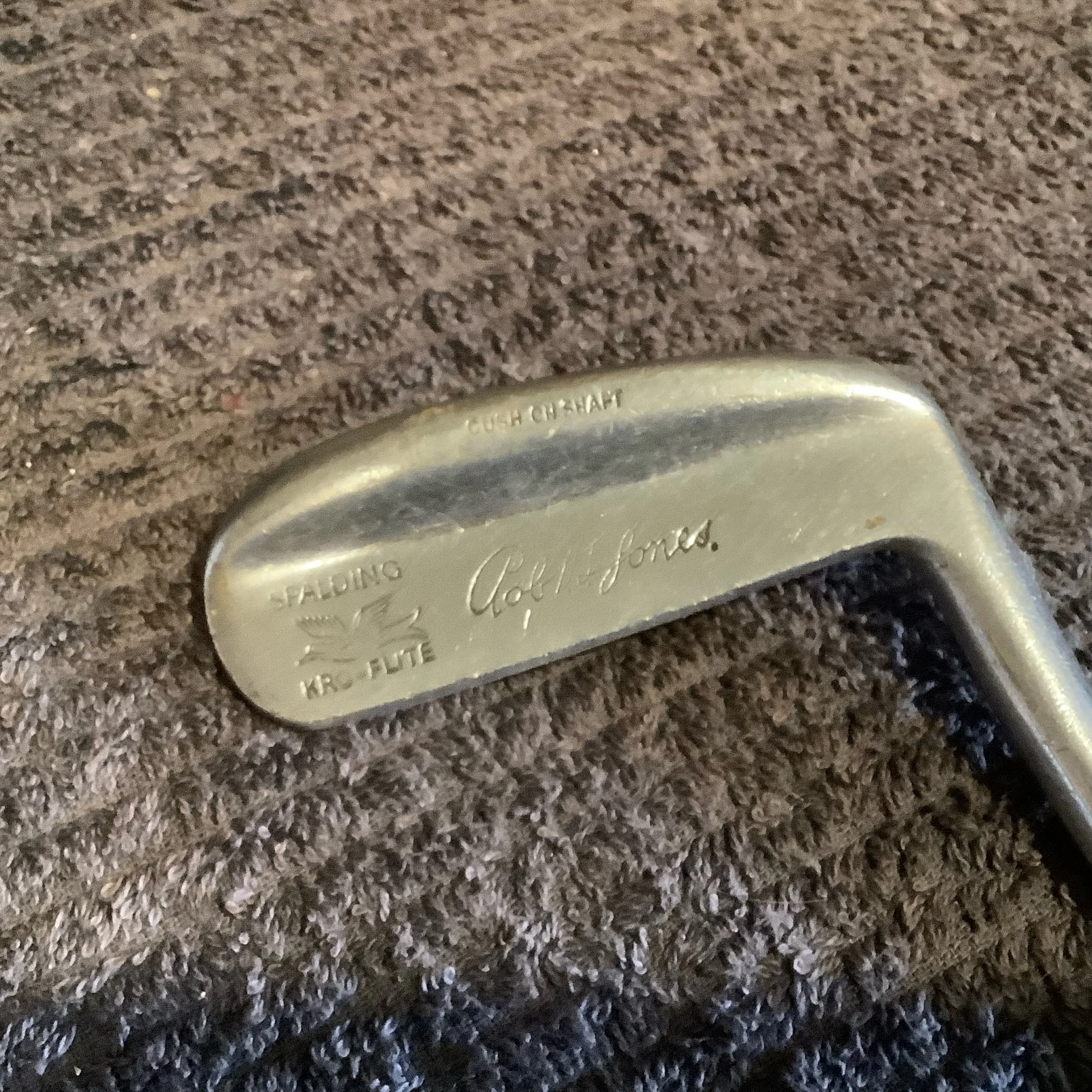 Putter - Spalding Kro Flite Rob T Jones Autographed 
