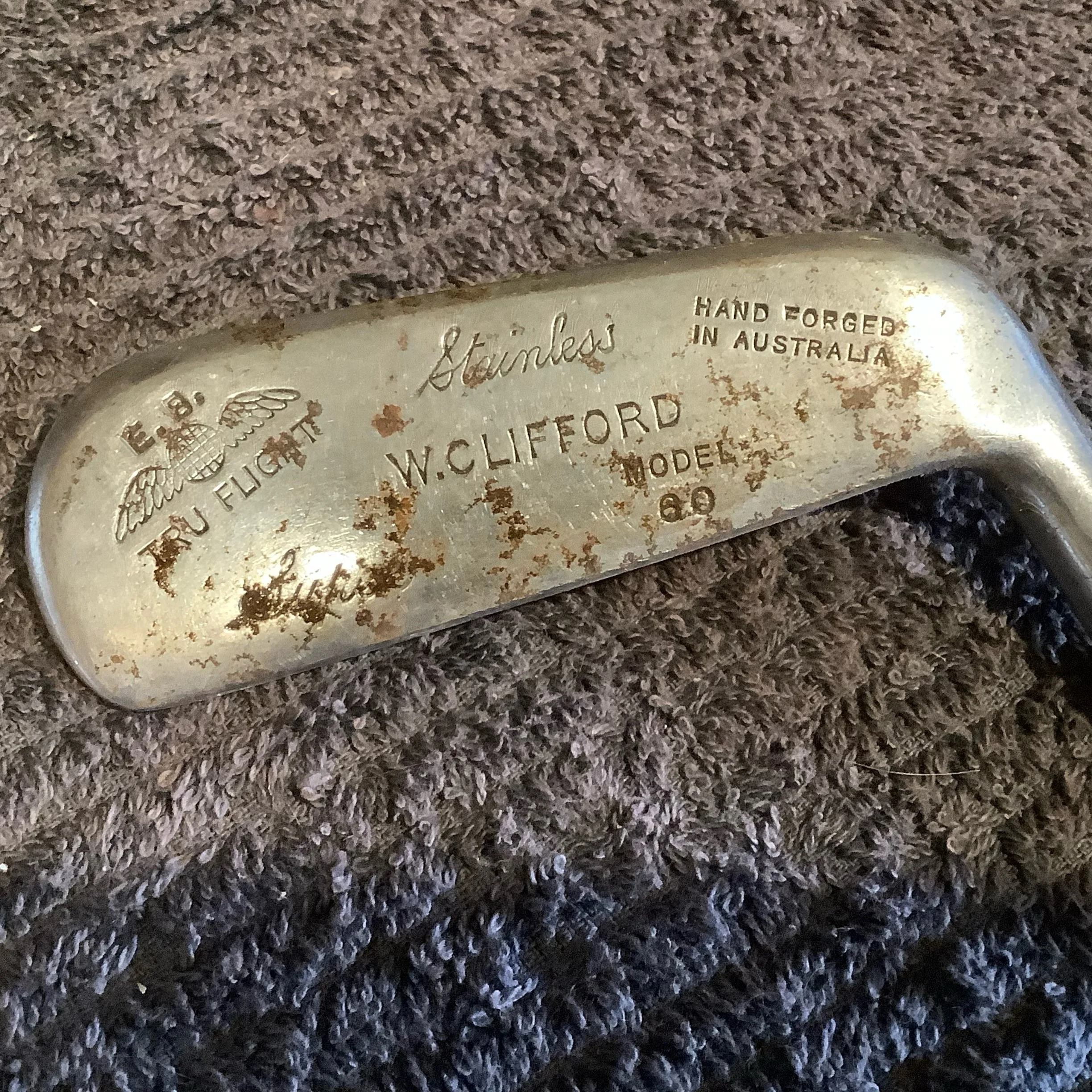 Putter - Tru Flite Model 60 W Clifford Autographed 