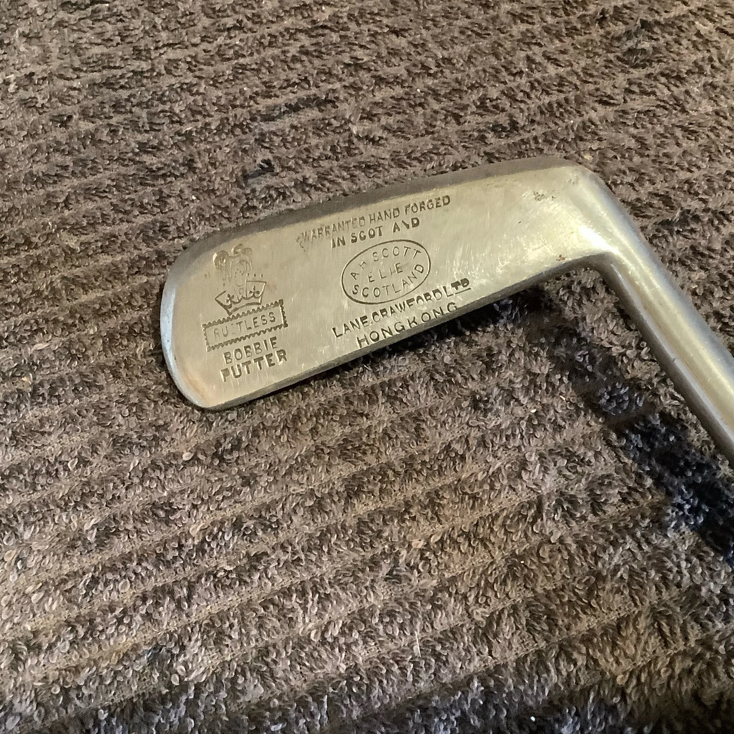 Putter - Lane Crawford Ltd Hong Kong Bobbie Putter Cane ite Shaft 
