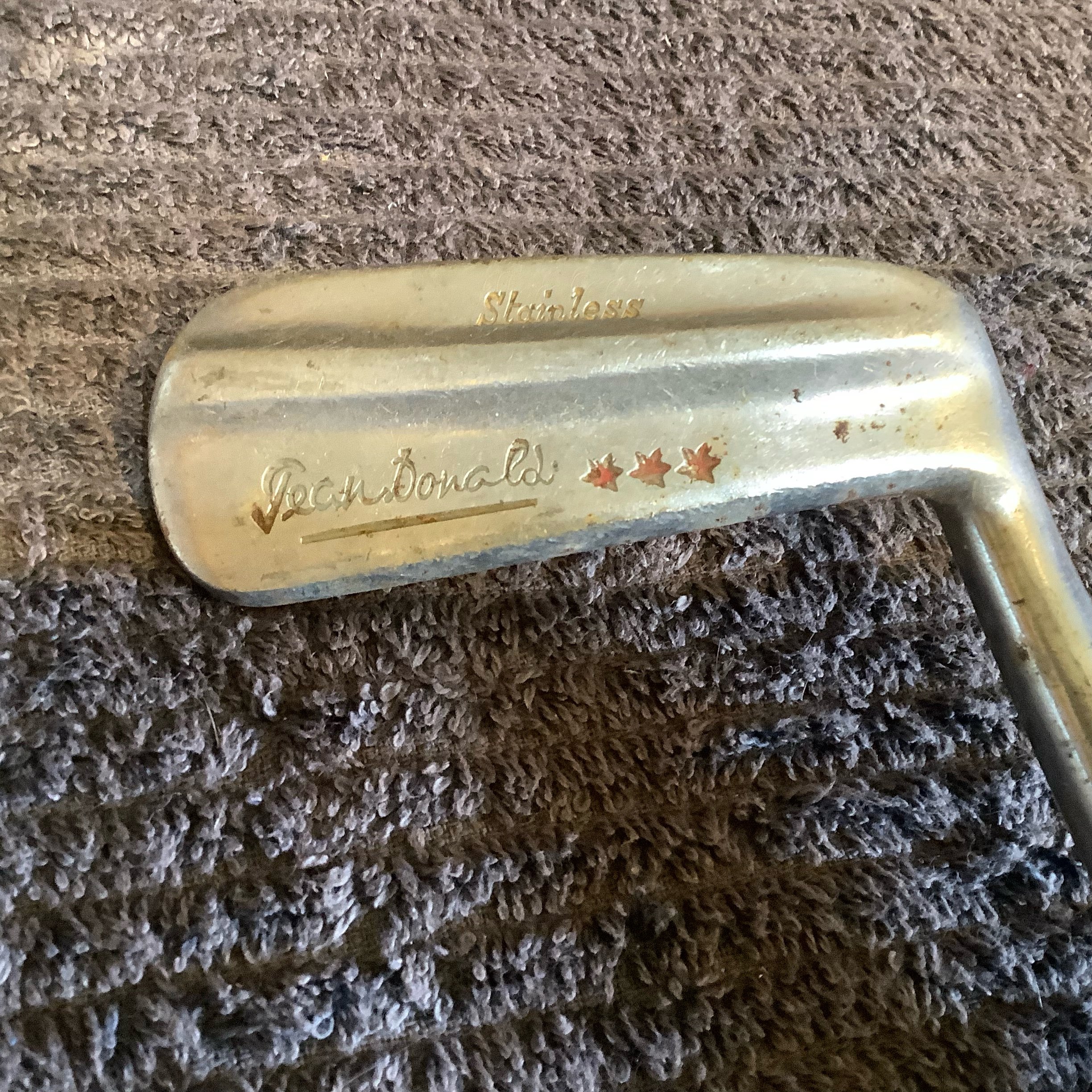 Putter - Slazenger Jean Donald Autographed 