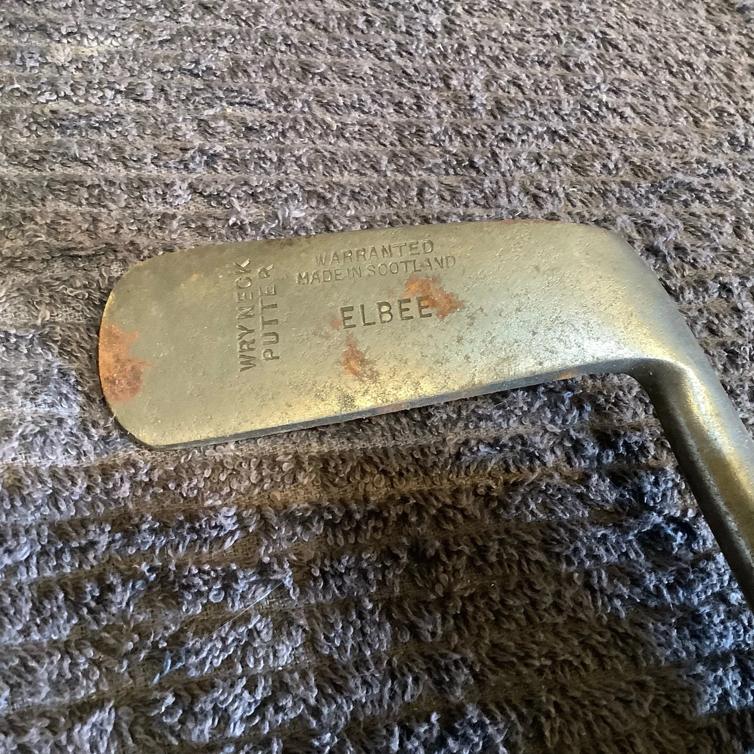 Putter - Elbee Wry Neck Hickory Shaft 