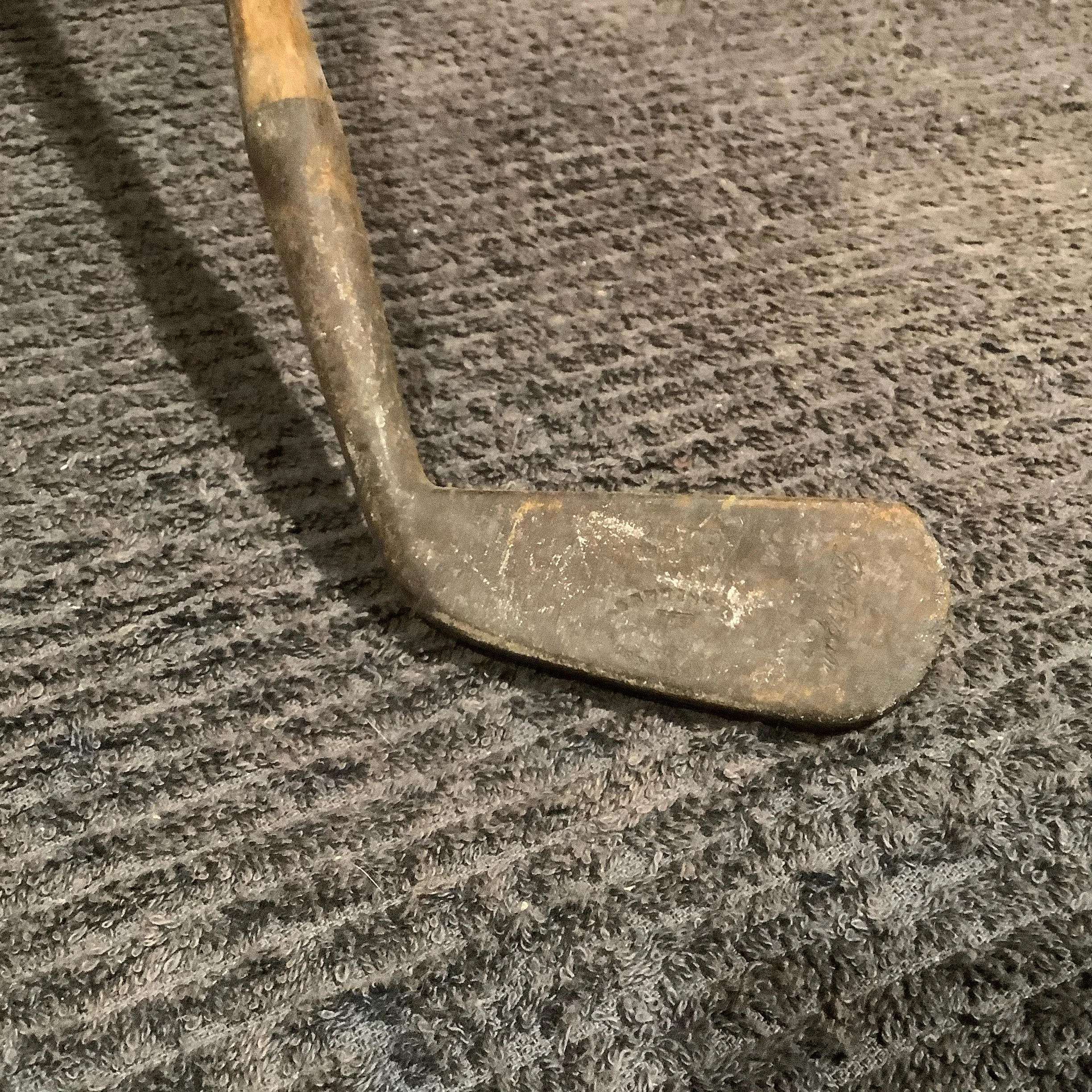 Putter - R.Forgan Autographed Hickory Shaft 