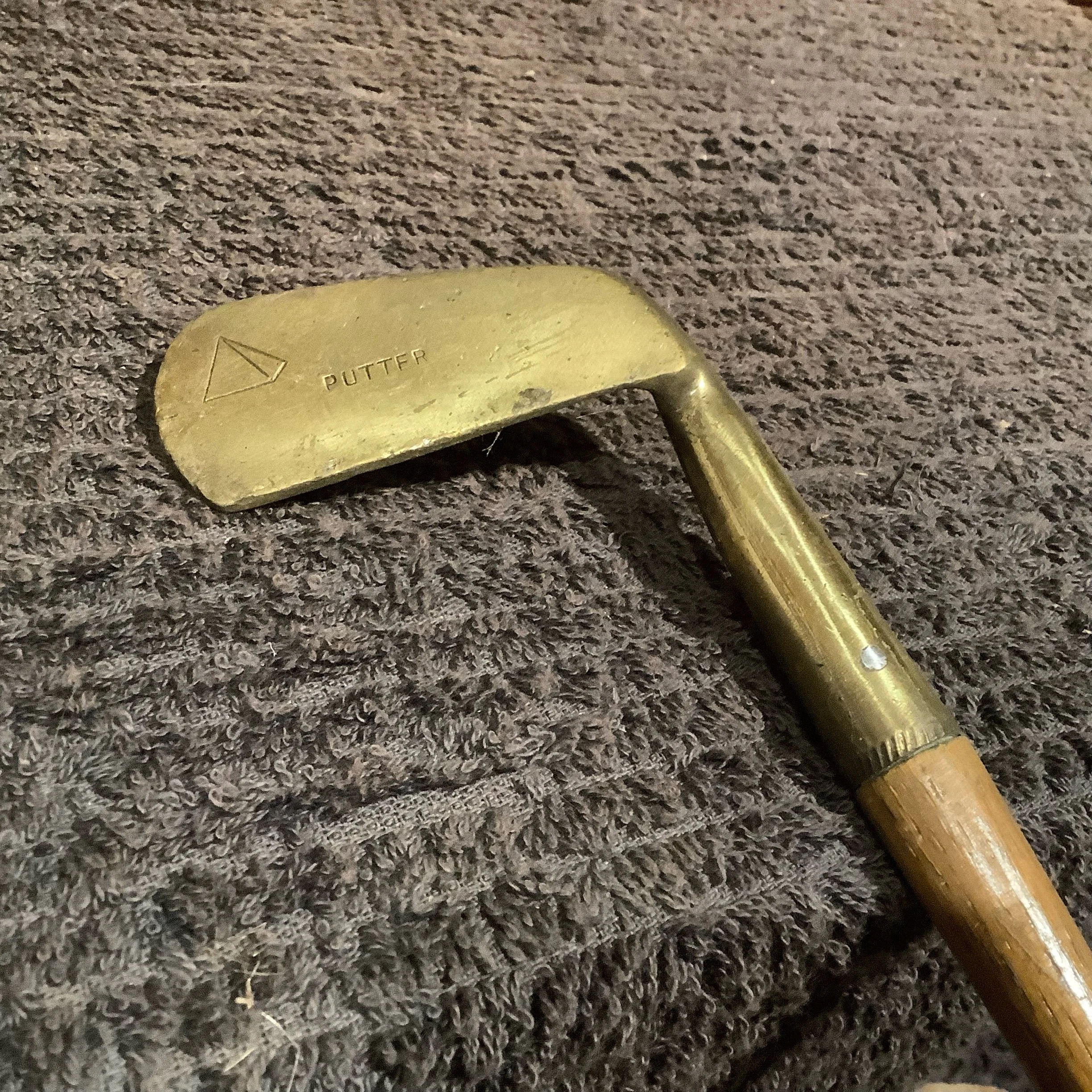 Putter - Bronze Pyramid Junior Hickory Shaft 