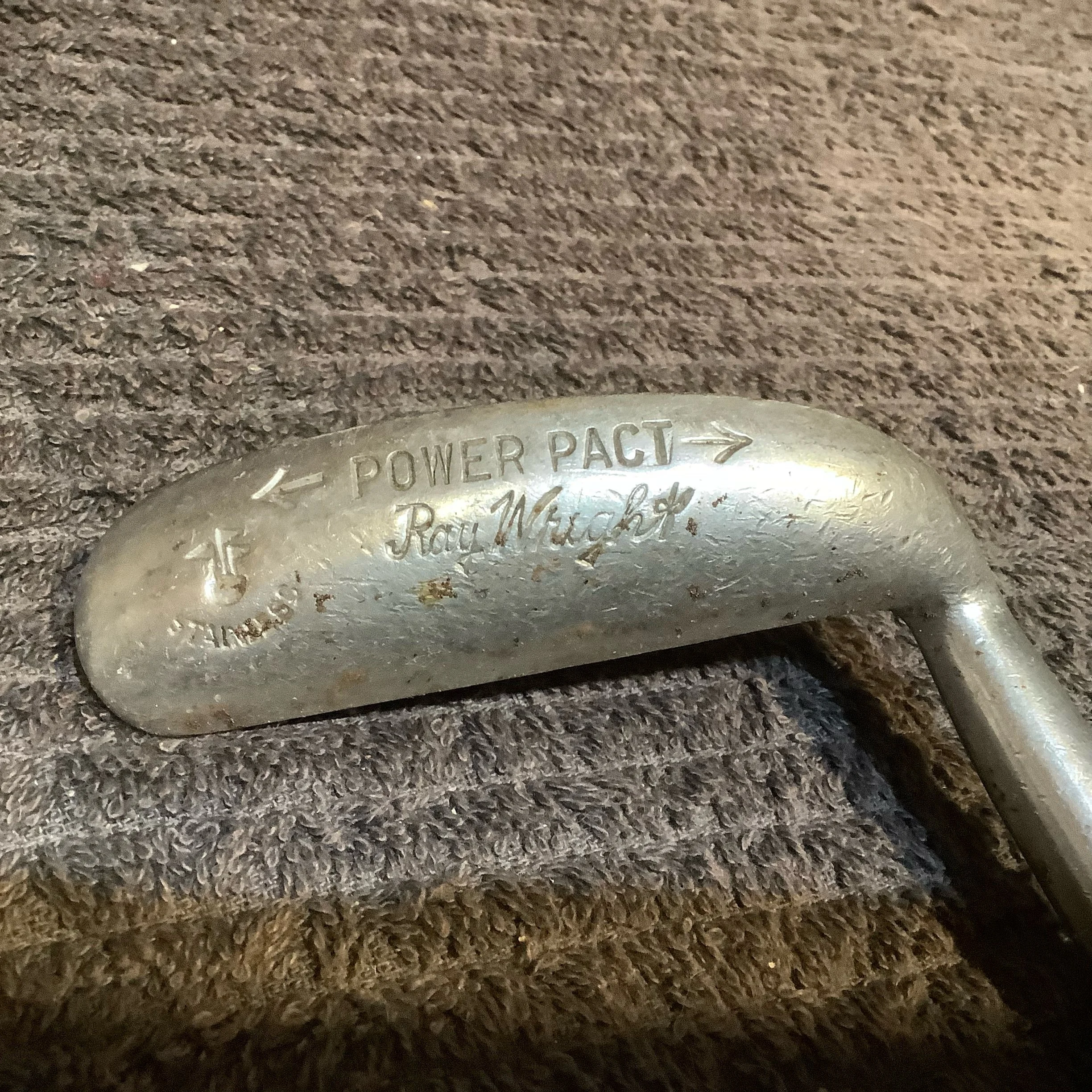 Putter - East Bros Power Pact Ray Wright Autographed 