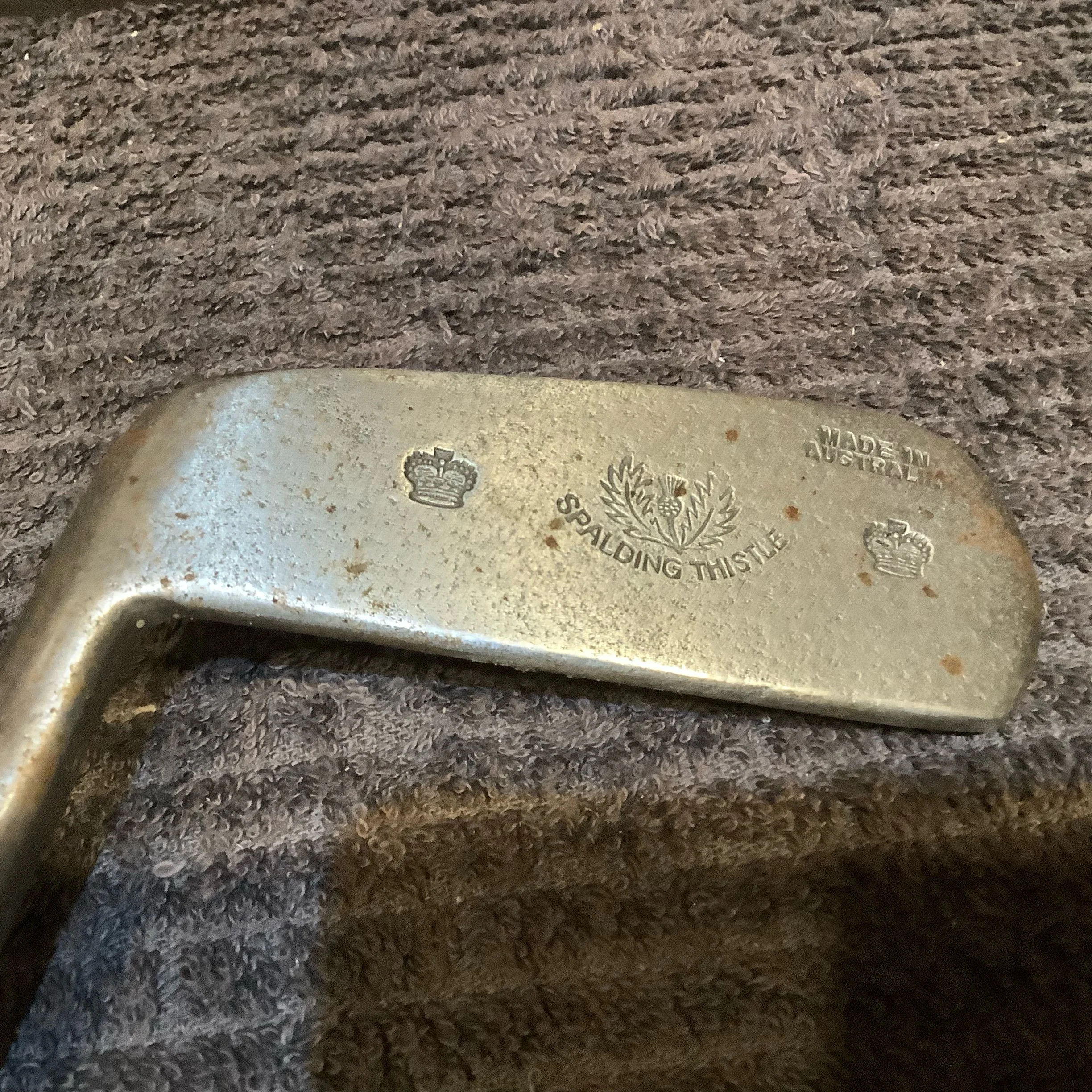Putter - Spalding Thistle Hickory Shaft L/H