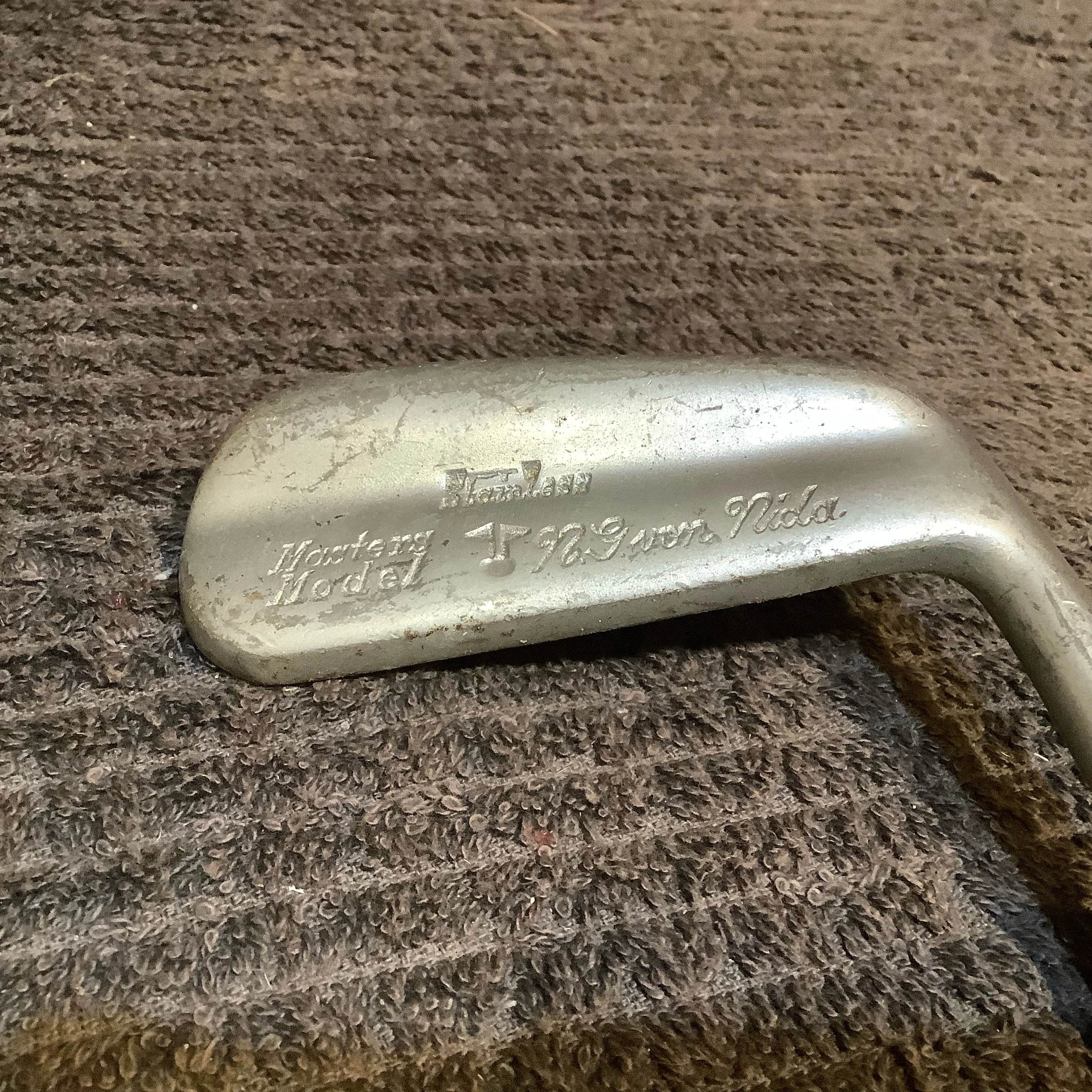 Putter - Slazengers Masters Model N.G.von Nida Autographed 