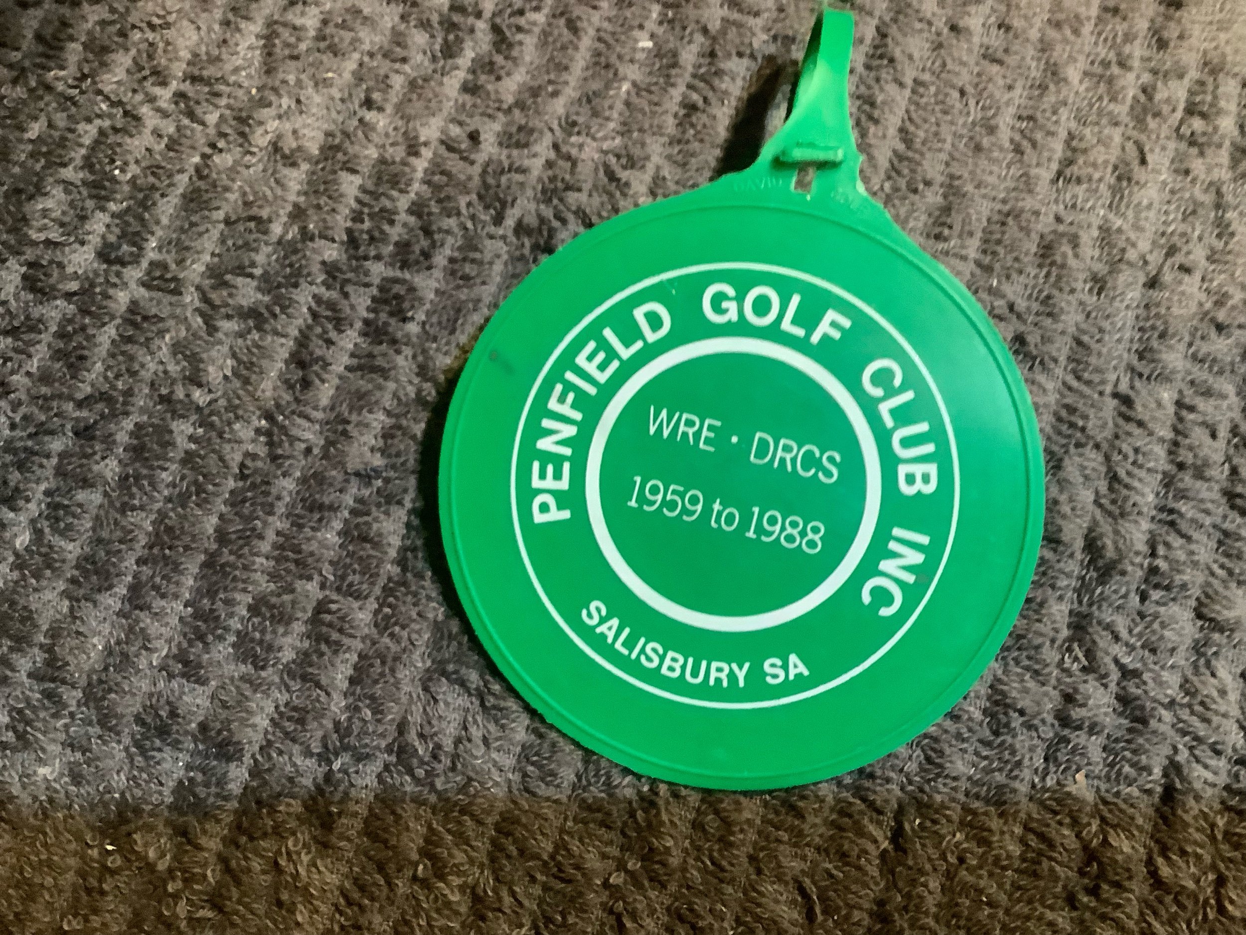 Penfield Golf Club Bag Tag