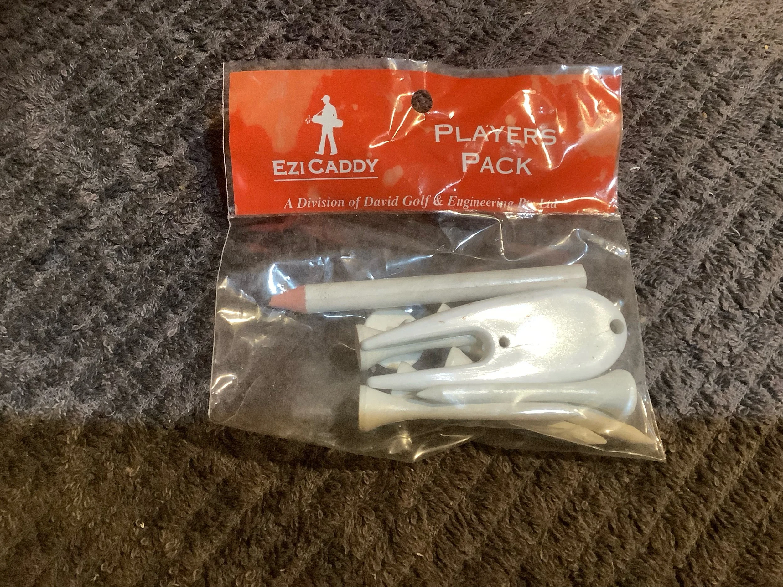 Ezi Caddy Players Tee Pencil and Plug Lifter Pack