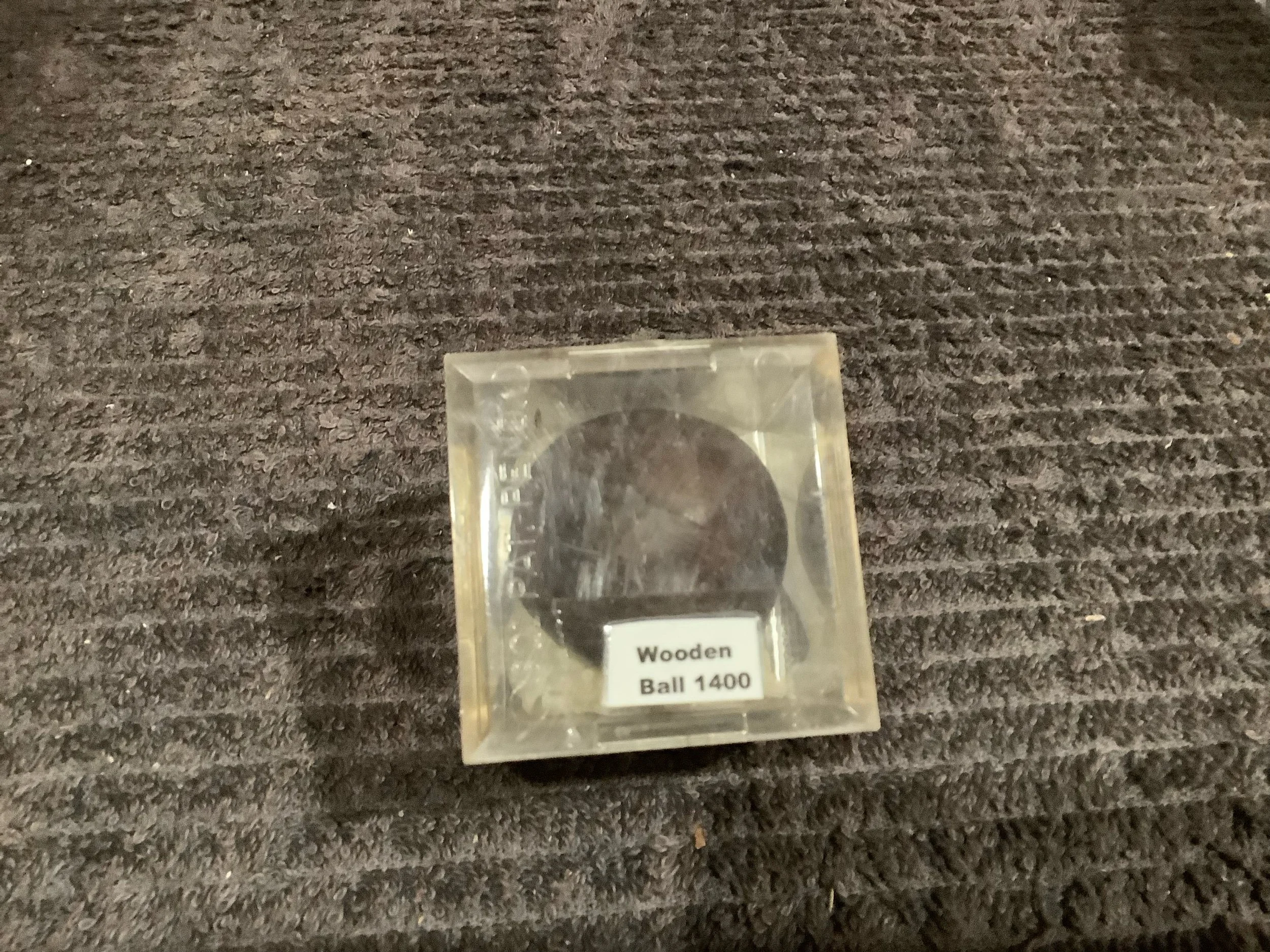 Wooden Golf Ball - Used in War Years because of a shortage of Rubber