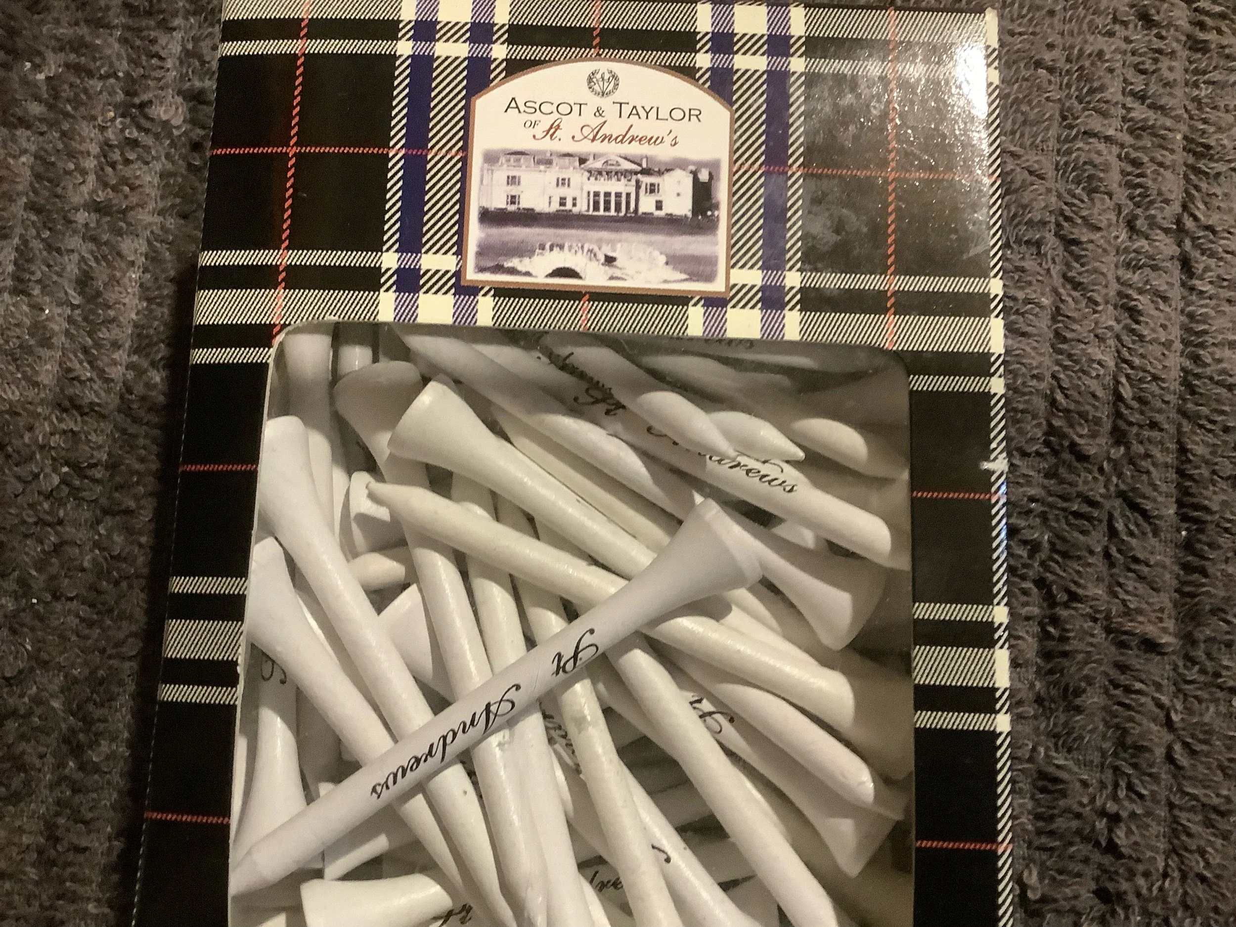 Ascot & Taylor St Andrews Box of Tees