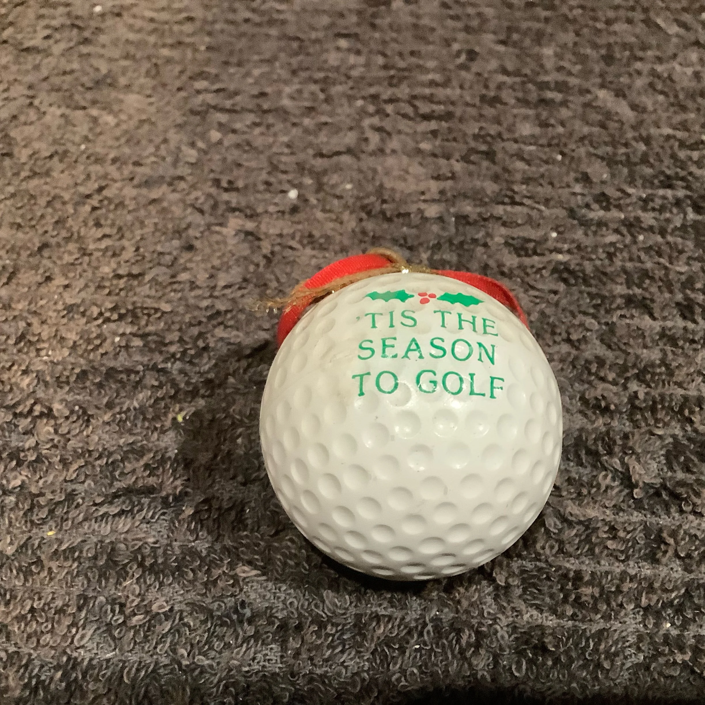 Tis the Season to Golf Decoration Ball