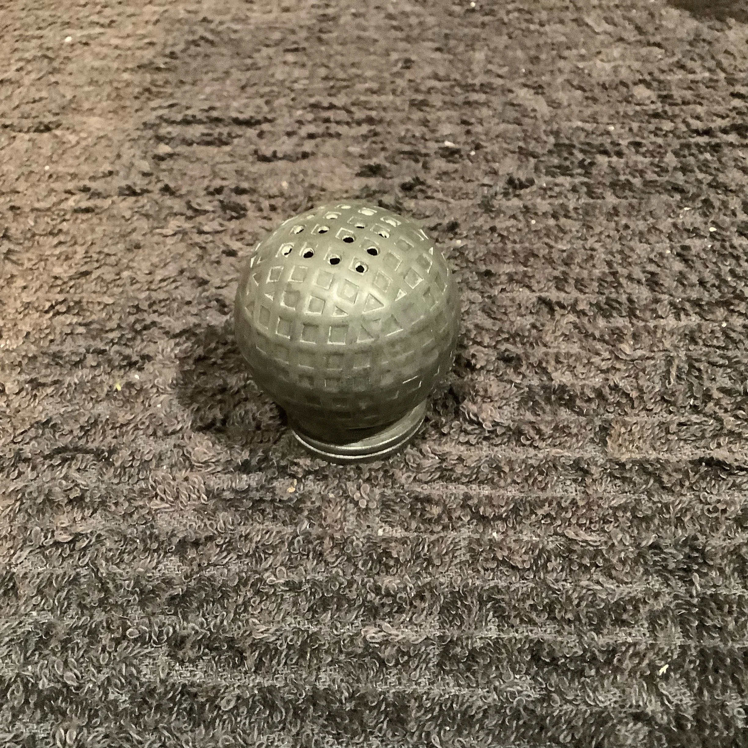 Pewter Golf Ball Salt Shaker