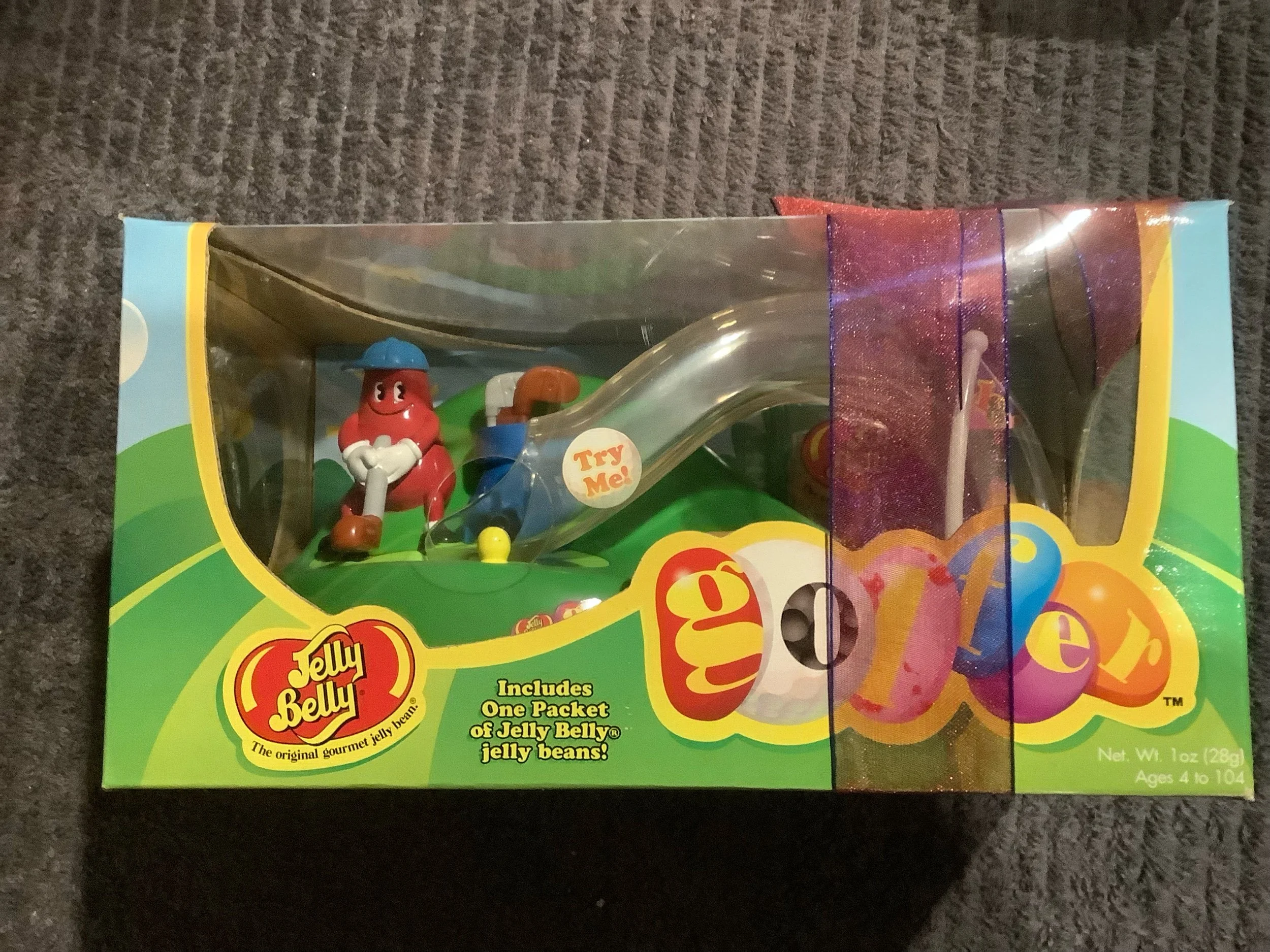 Jelly Belly Golfer Toy Set unopened 