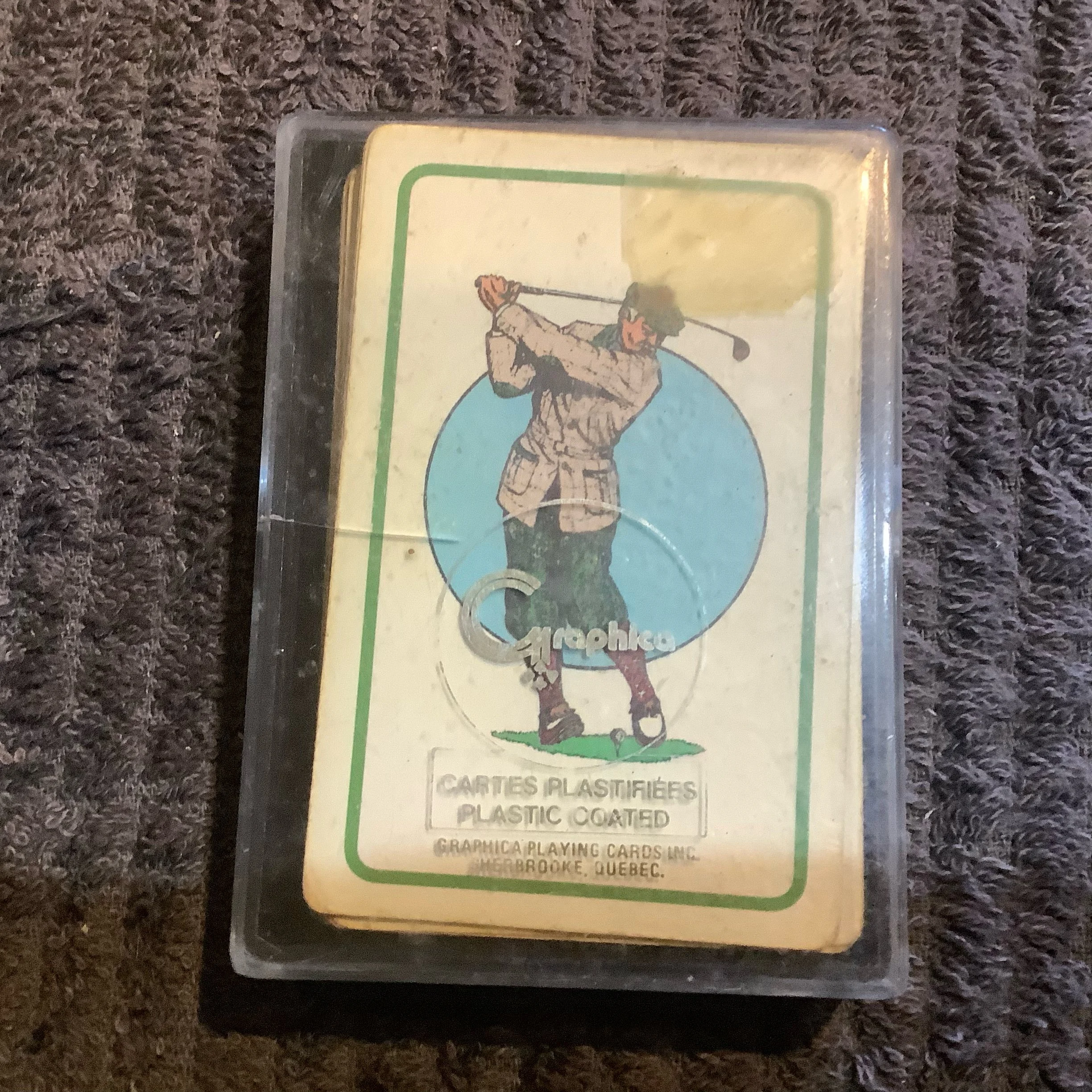 Cartes Plastifiees Plastic Coated Card Pack